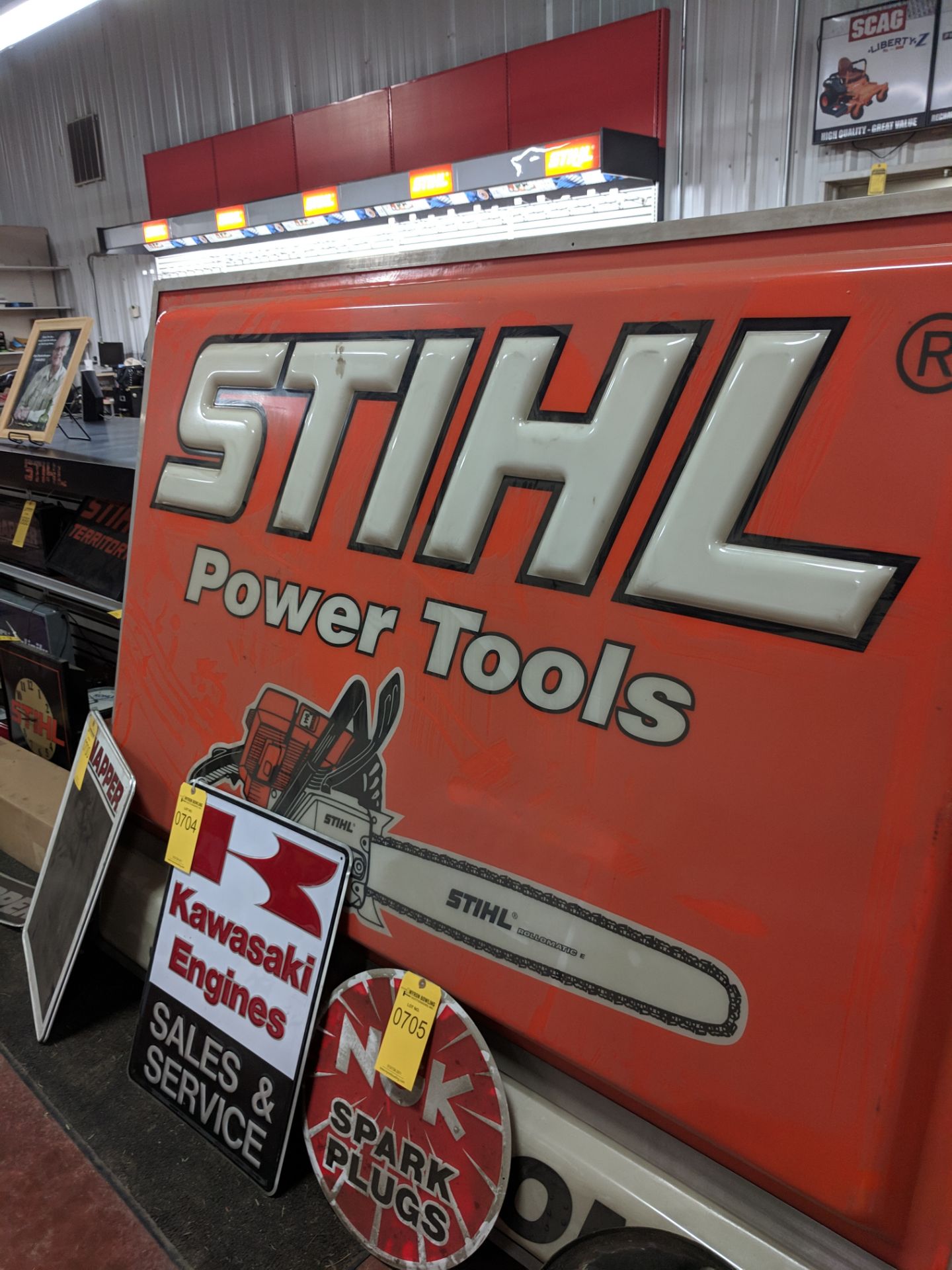 STIHL ILLUMINATED SIGN