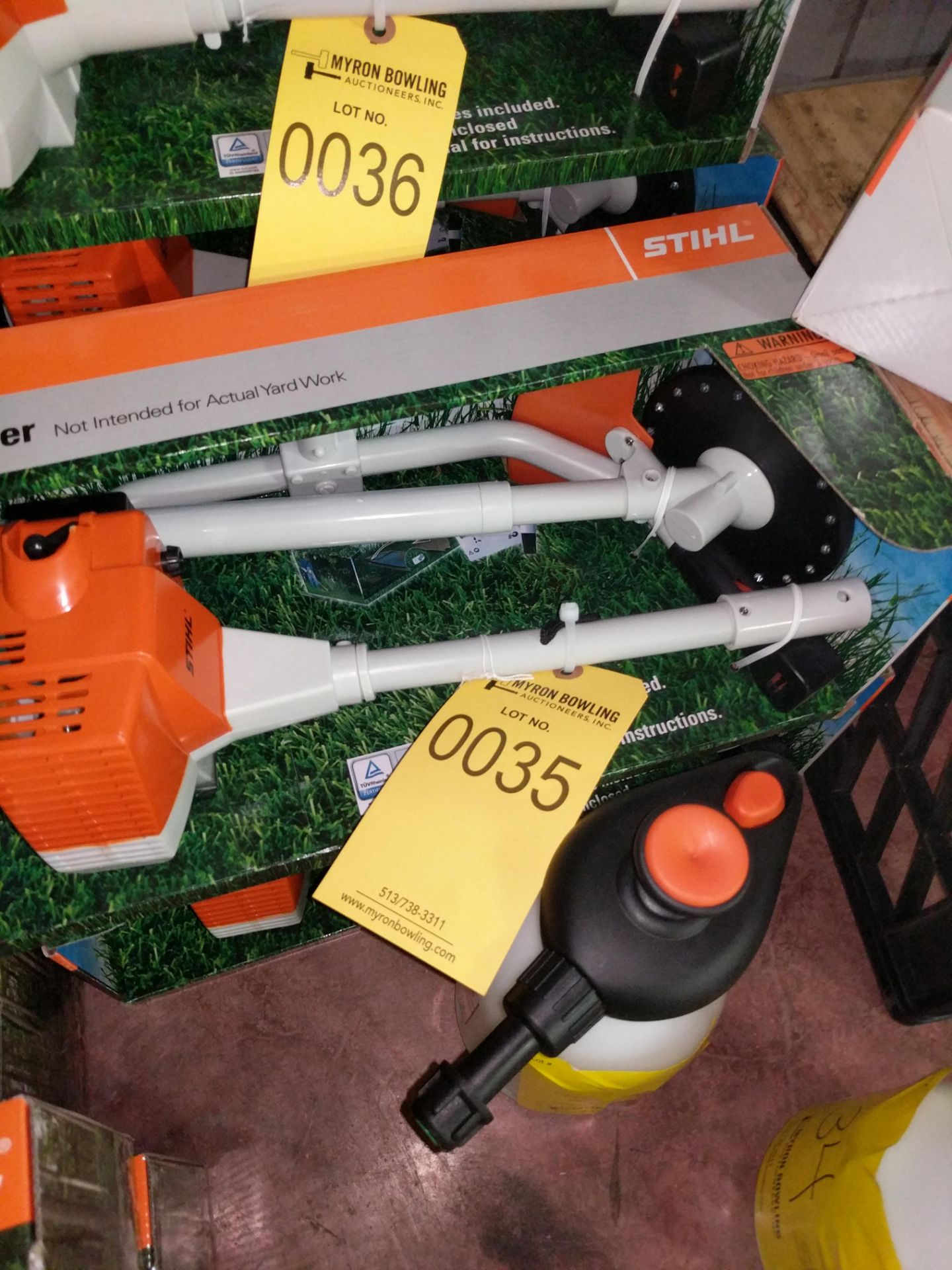 LOT OF (2) STIHL TOY TRIMMERS