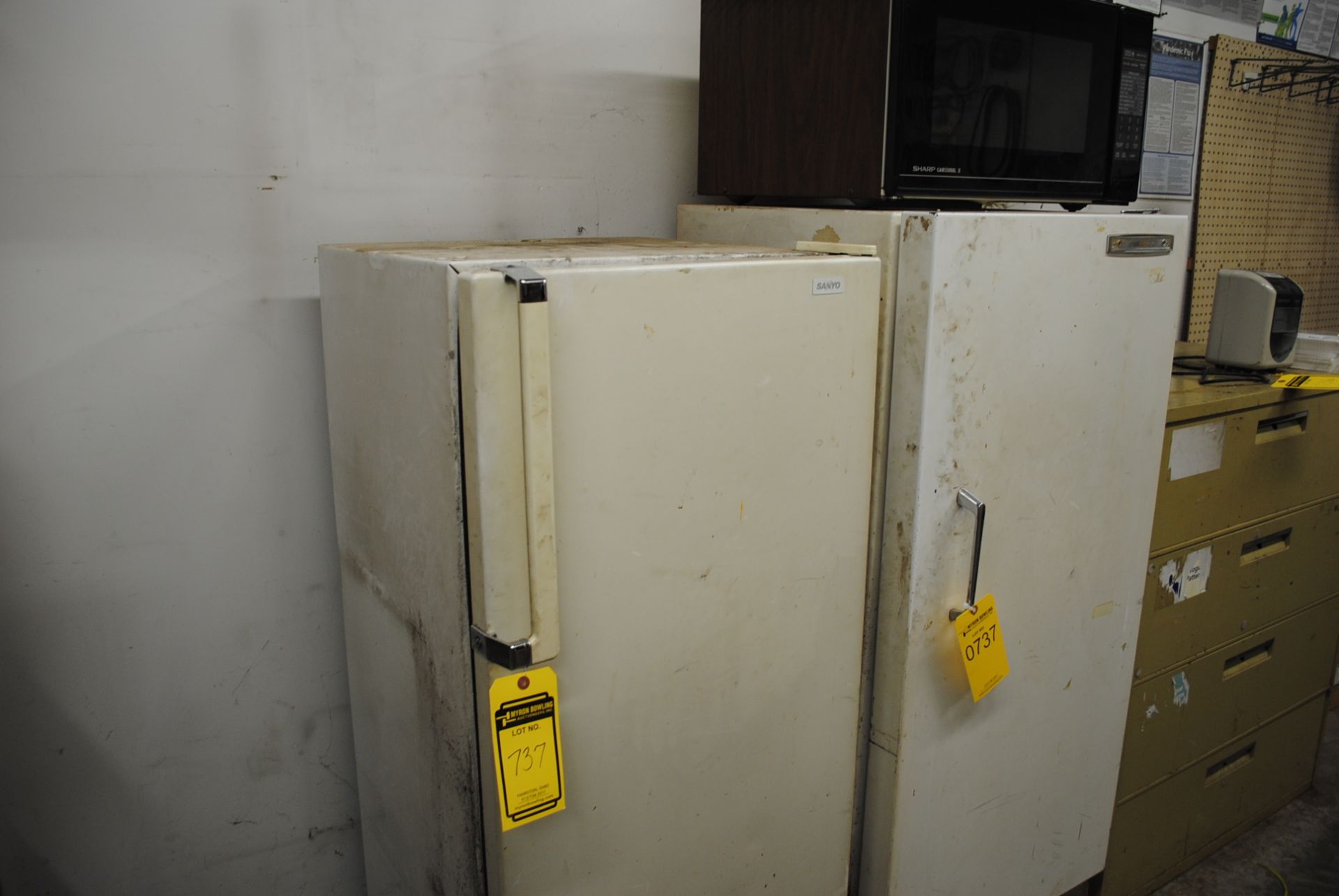 LOT OF (2) REFRIGERATORS