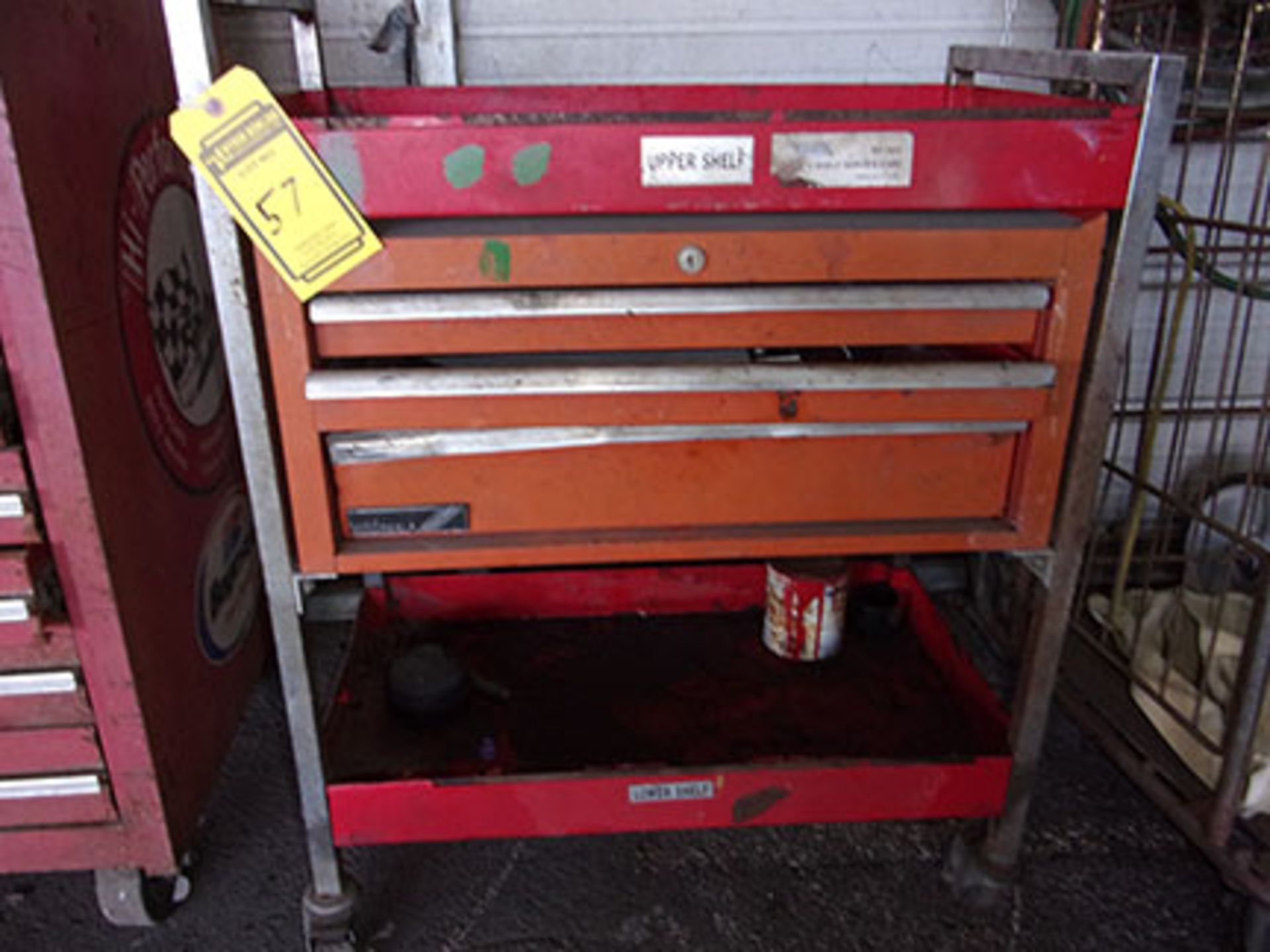 SMALL ROLLING TOOL CABINET