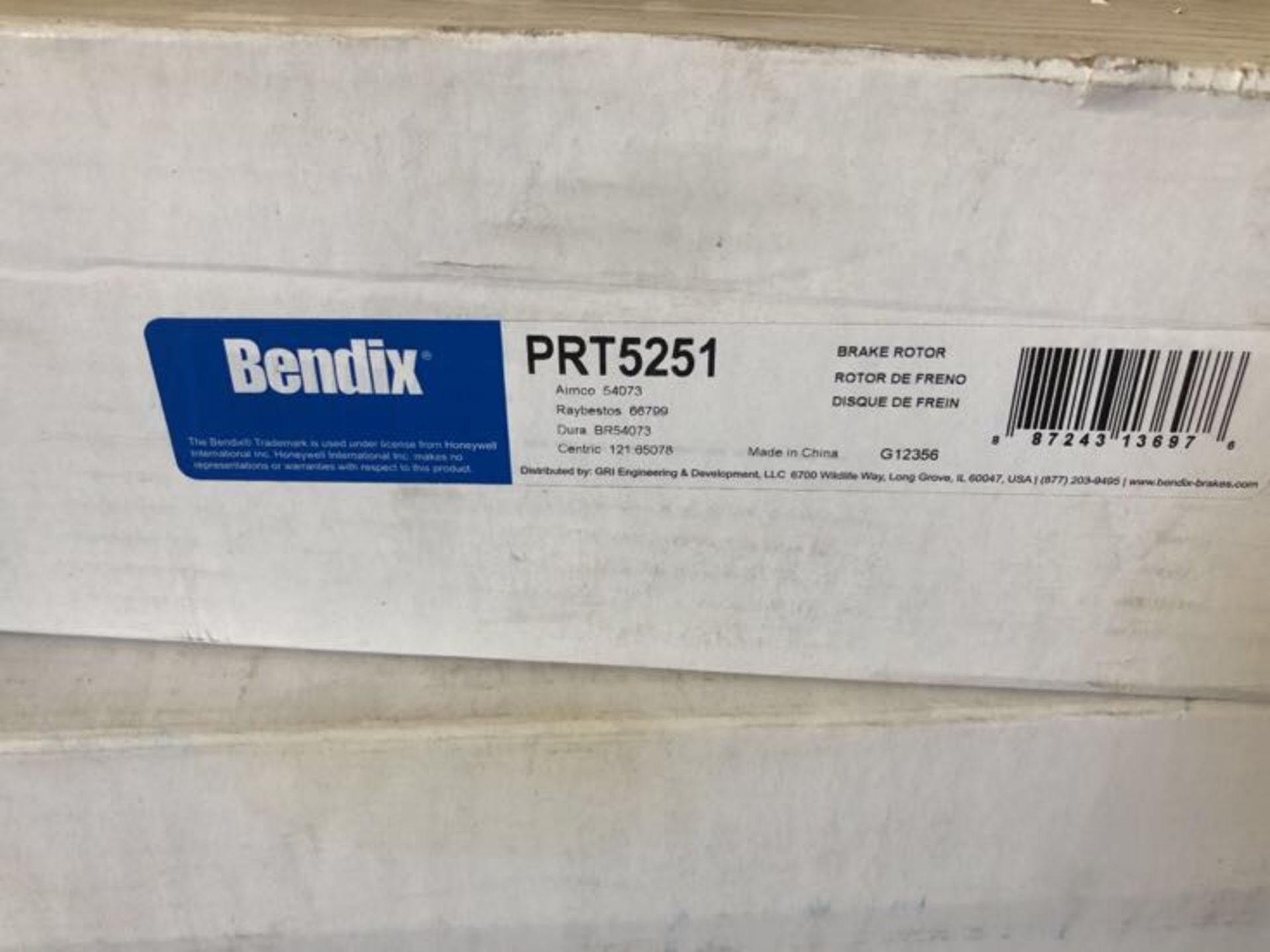 LOT OF (APPROX. 23) BENDIX PRT5251 BRAKE ROTORS - Image 2 of 2