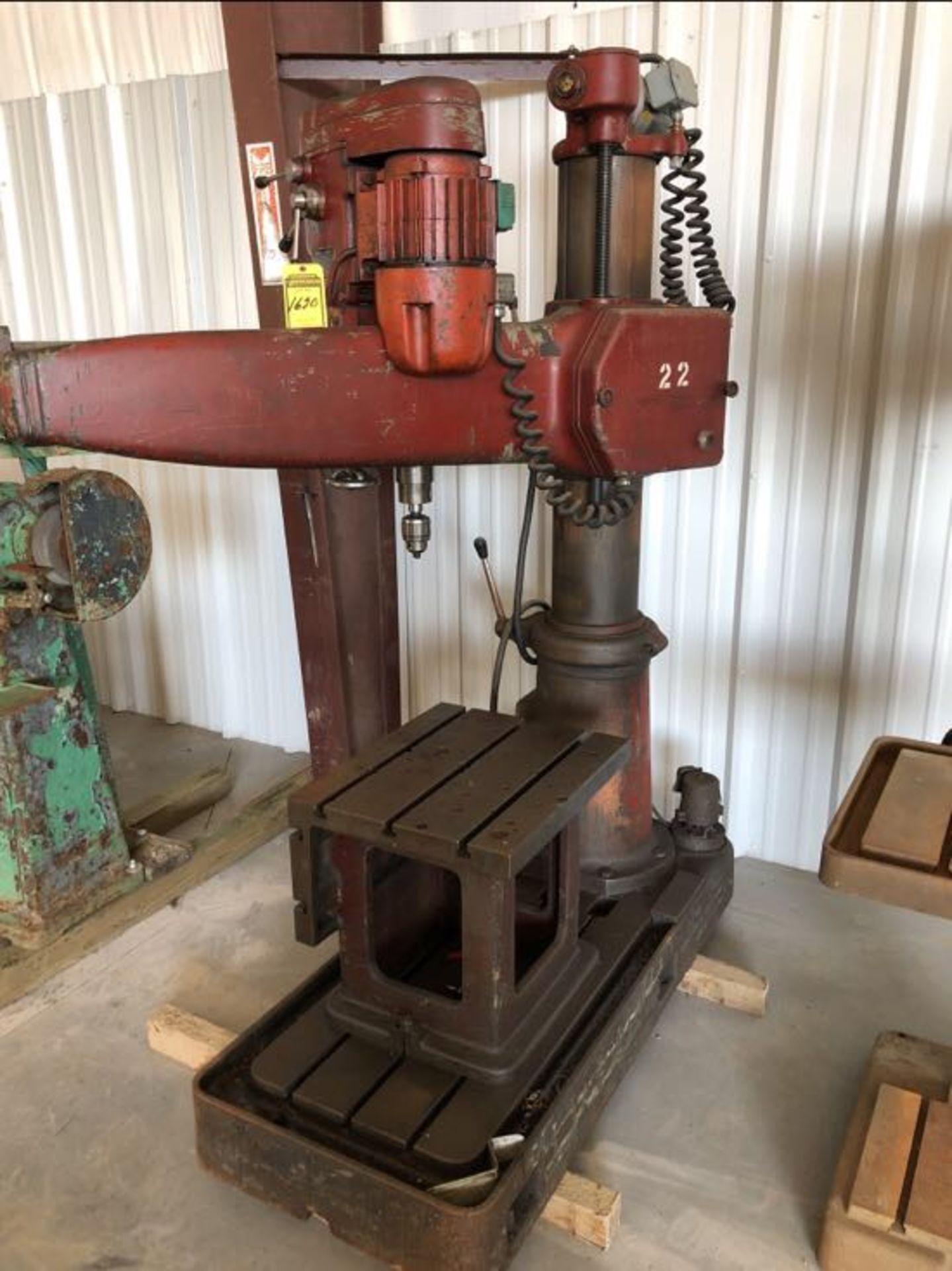 MOREY HERCULES 3'/8'' RADIAL ARM DRILL PRESS MACHINE 2.5-HP 1,700 RPM