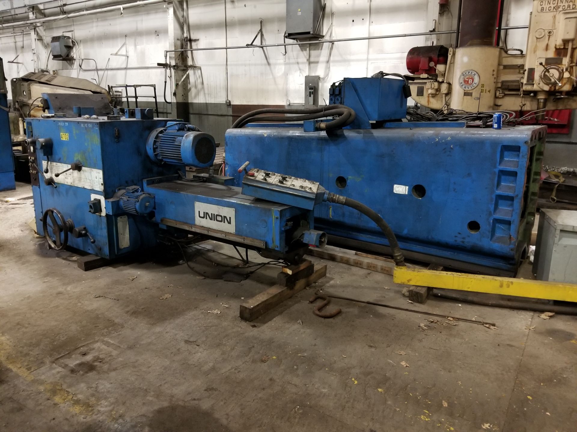 1980 5.11'' WMW UNION FLOOR TYPE HORIZONTAL BORING MILL, MODEL UNION BFP-130-5, SPINDLE 5.11'' (