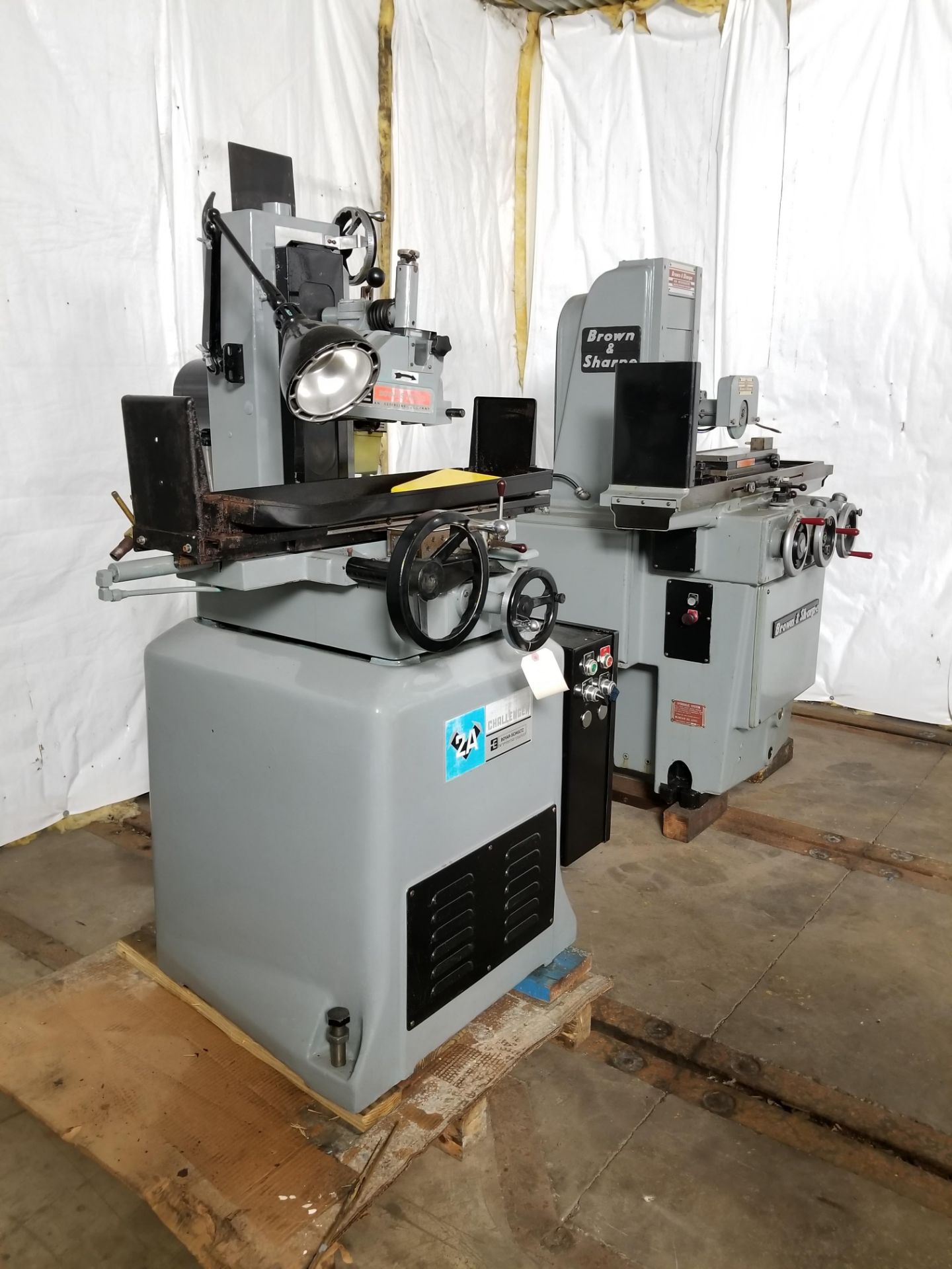 BOYER-SCHULTZ 6'' X 18'' CHALLENGER HYDRAULIC SURFACE GRINDER, MODEL 2A, SN CH-3464-2A, ADJUSTABLE - Image 3 of 5