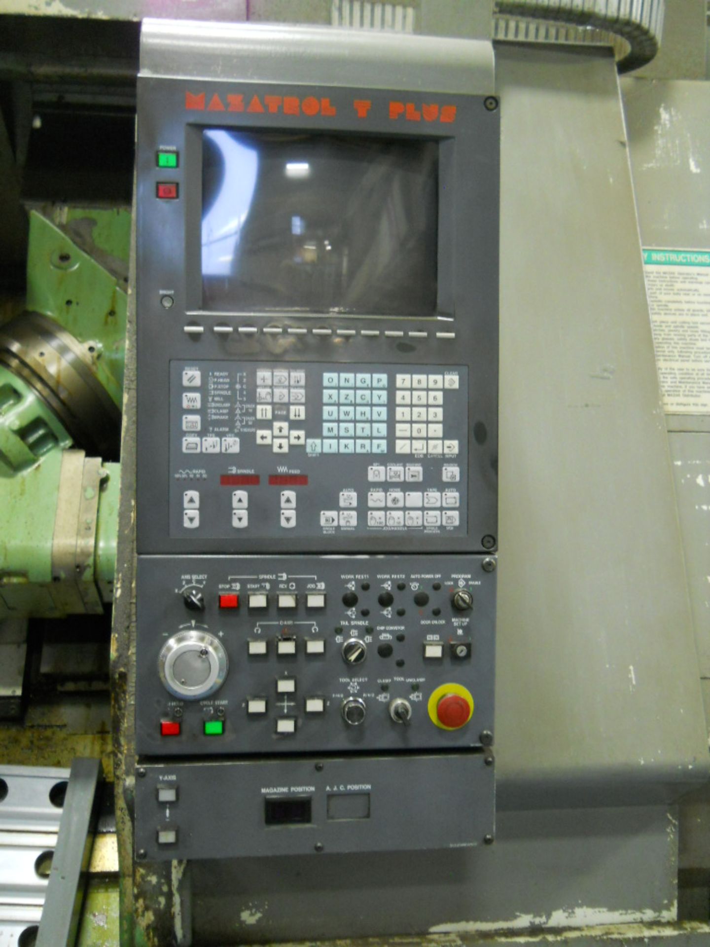 MAZAK INTEGREX 35/CENTER HORIZONTAL CNC MACHINE, S/N 115438, SIZE 172 IN. X 87 IN. X 172 IN., WEIGHT - Image 3 of 8