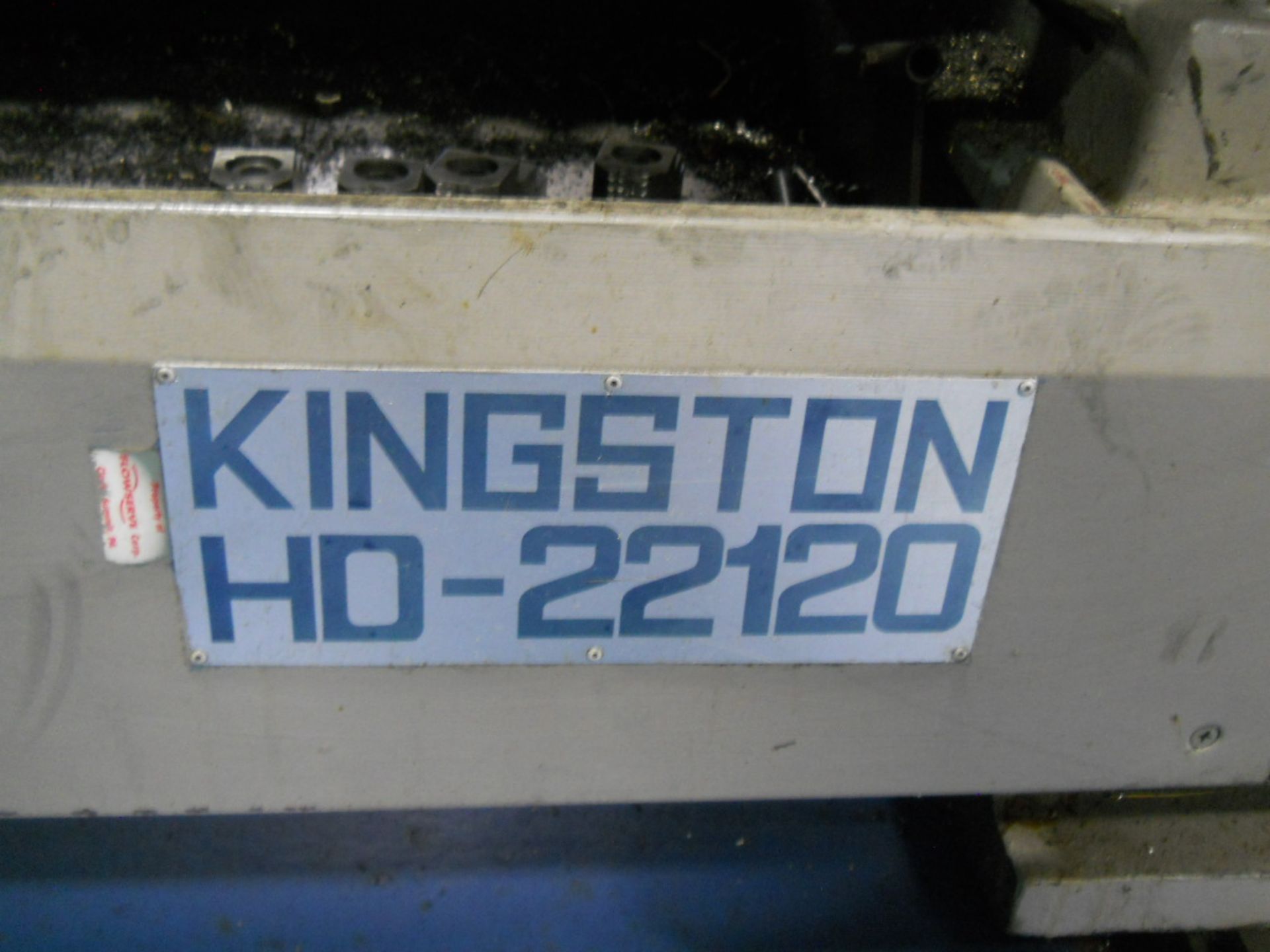 1997 CHIN HUNG KINGSTON HD 22120 ENGINE LATHE, S/N 37625, 15 IN. DIAMETER CHUCK X 120 IN. LONG, - Image 5 of 7