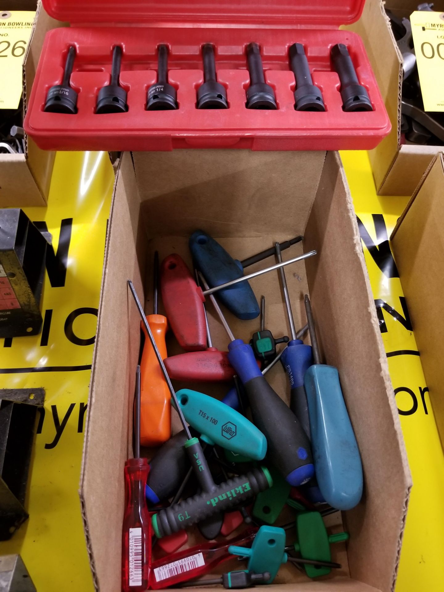 LOT: ASSORTED ALLEN WRENCHES (IN 1 BOX)
