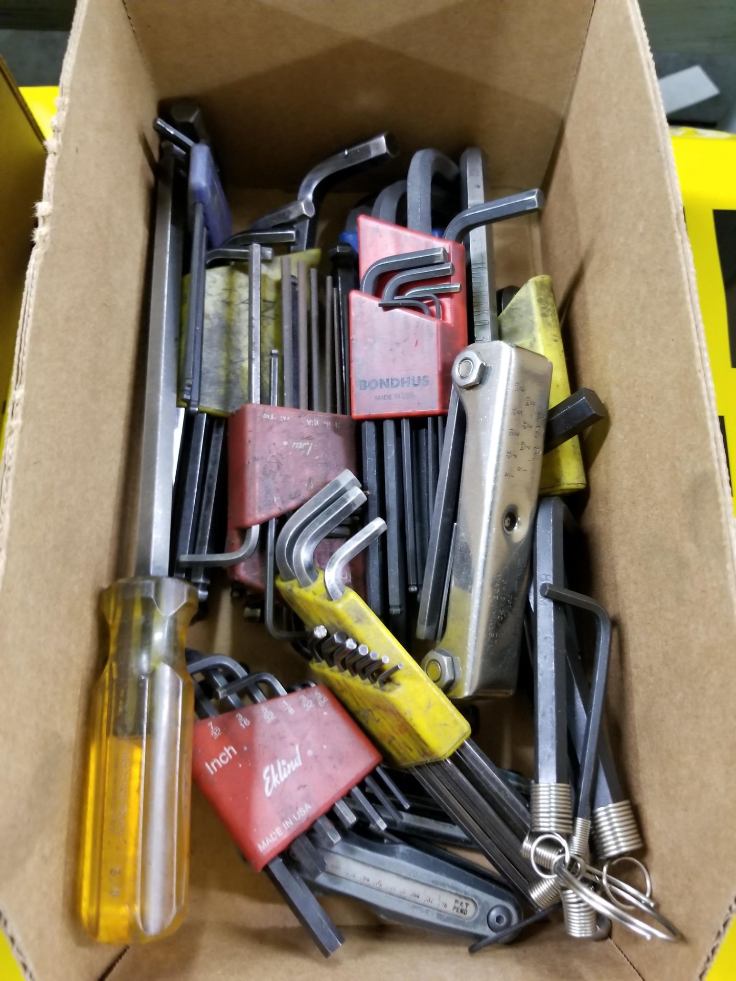 LOT: ASSORTED ALLEN WRENCHES (IN 1 BOX)