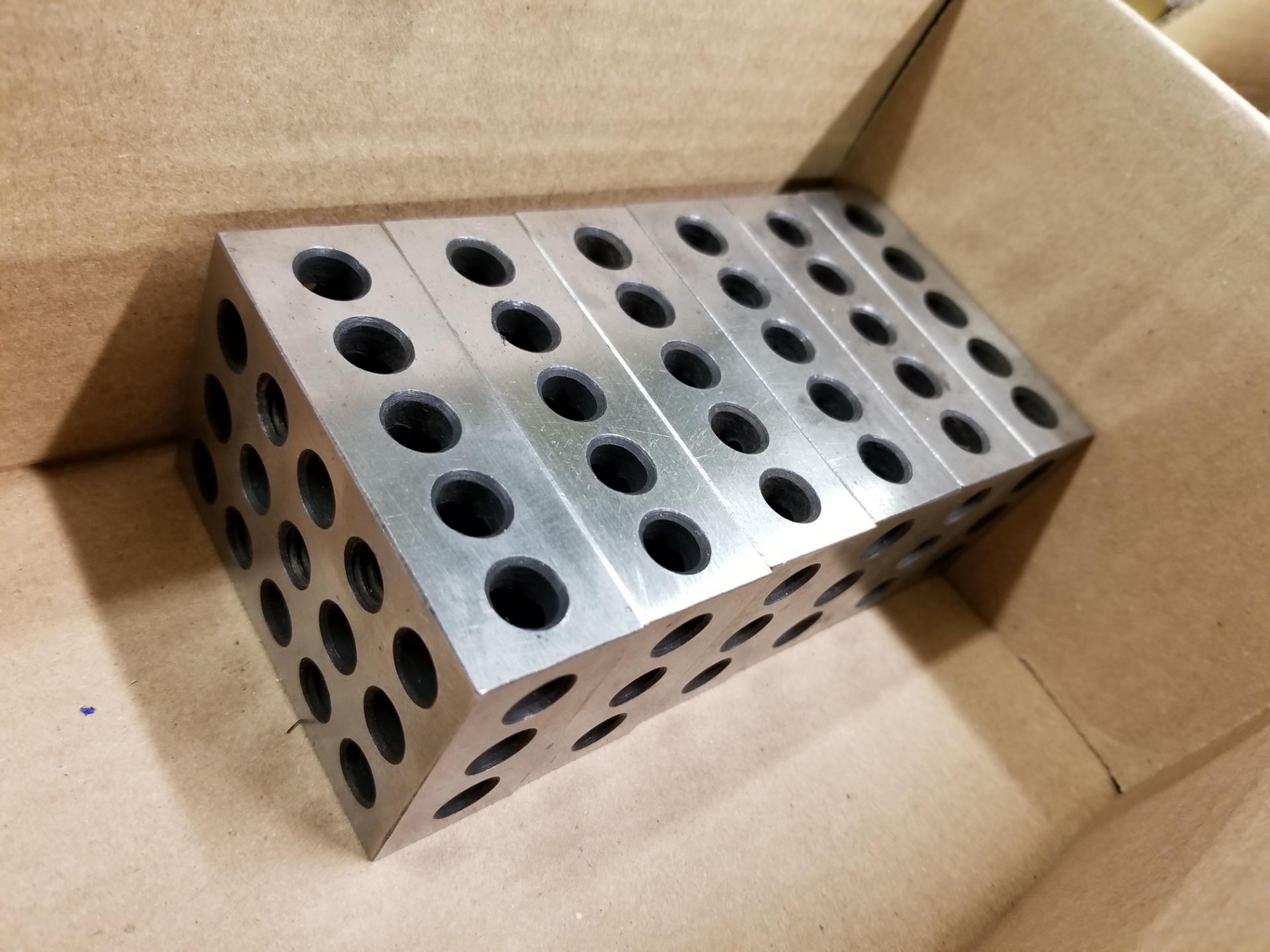 (4) PRECISION 1"X2"X3" SET-UP BLOCKS (IN 1 BOX)