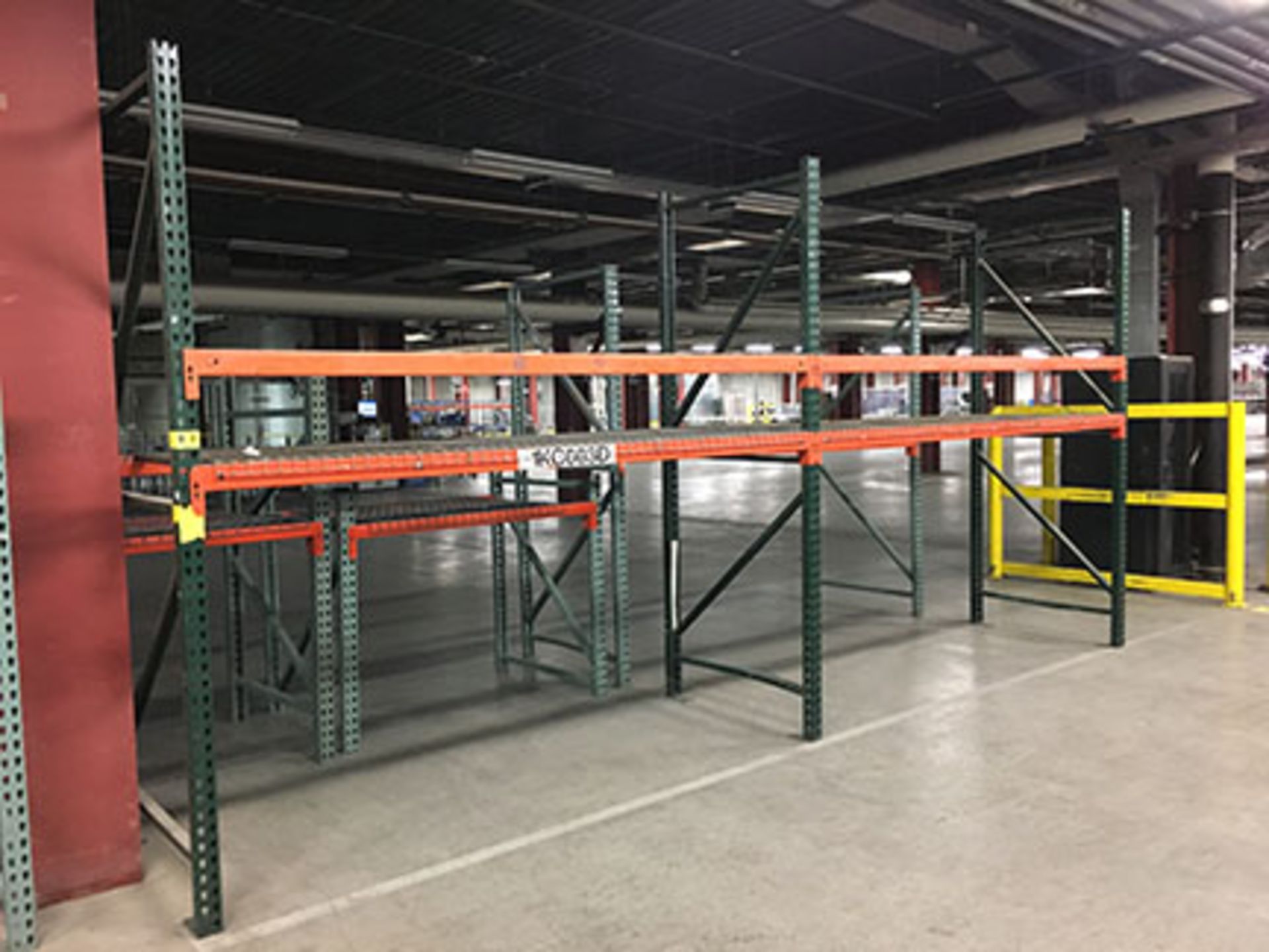 (22) SECTIONS OF ASSORTED SIZES OF PALLET RACKING - Image 5 of 6