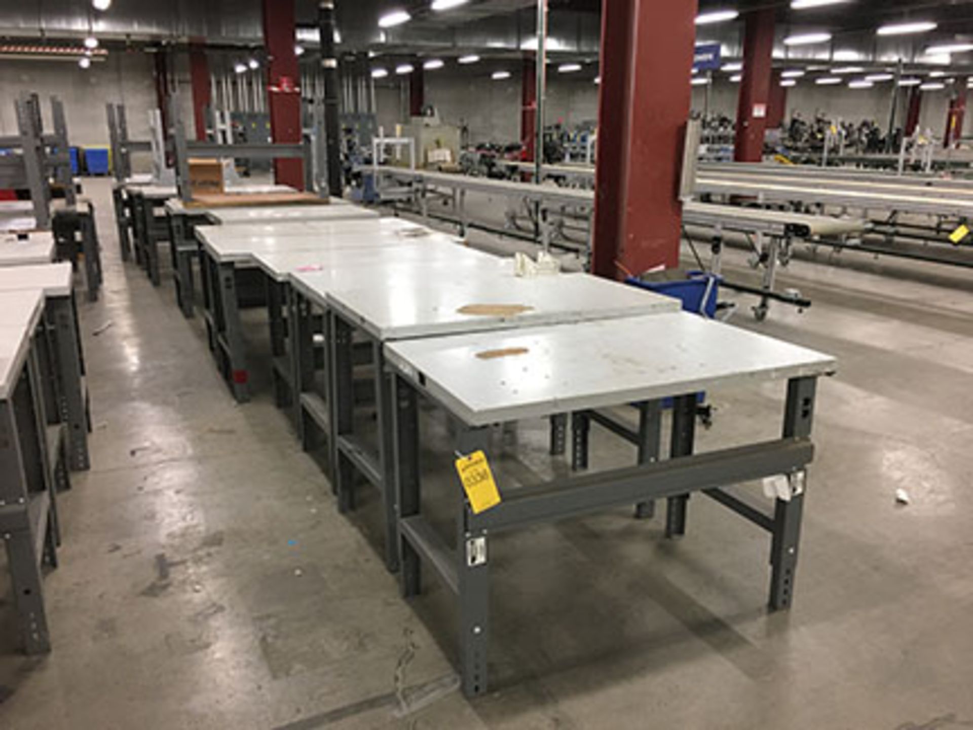 LOT OF WORK TABLES