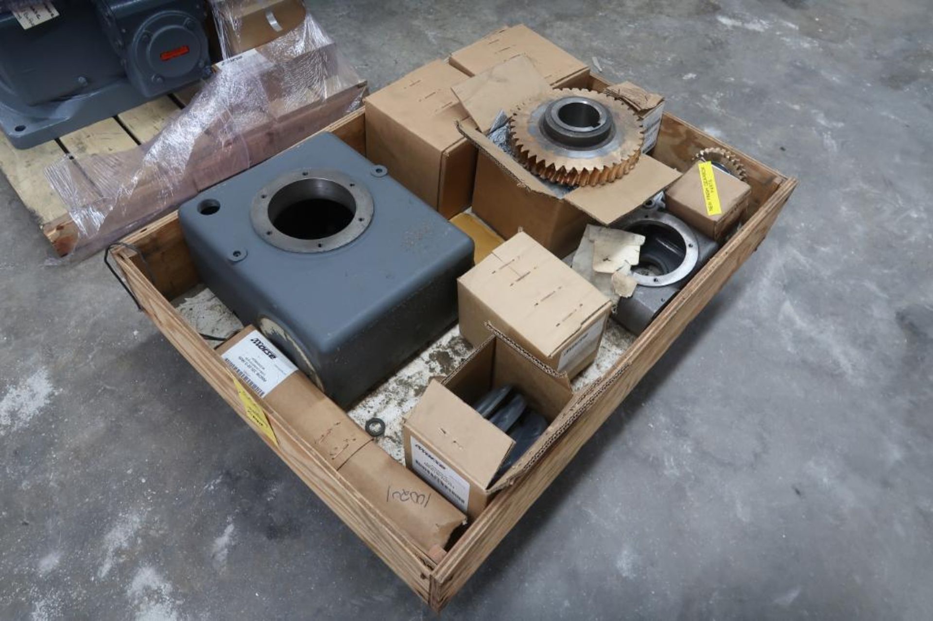 LOT: Gear Box Parts on (1) Pallet