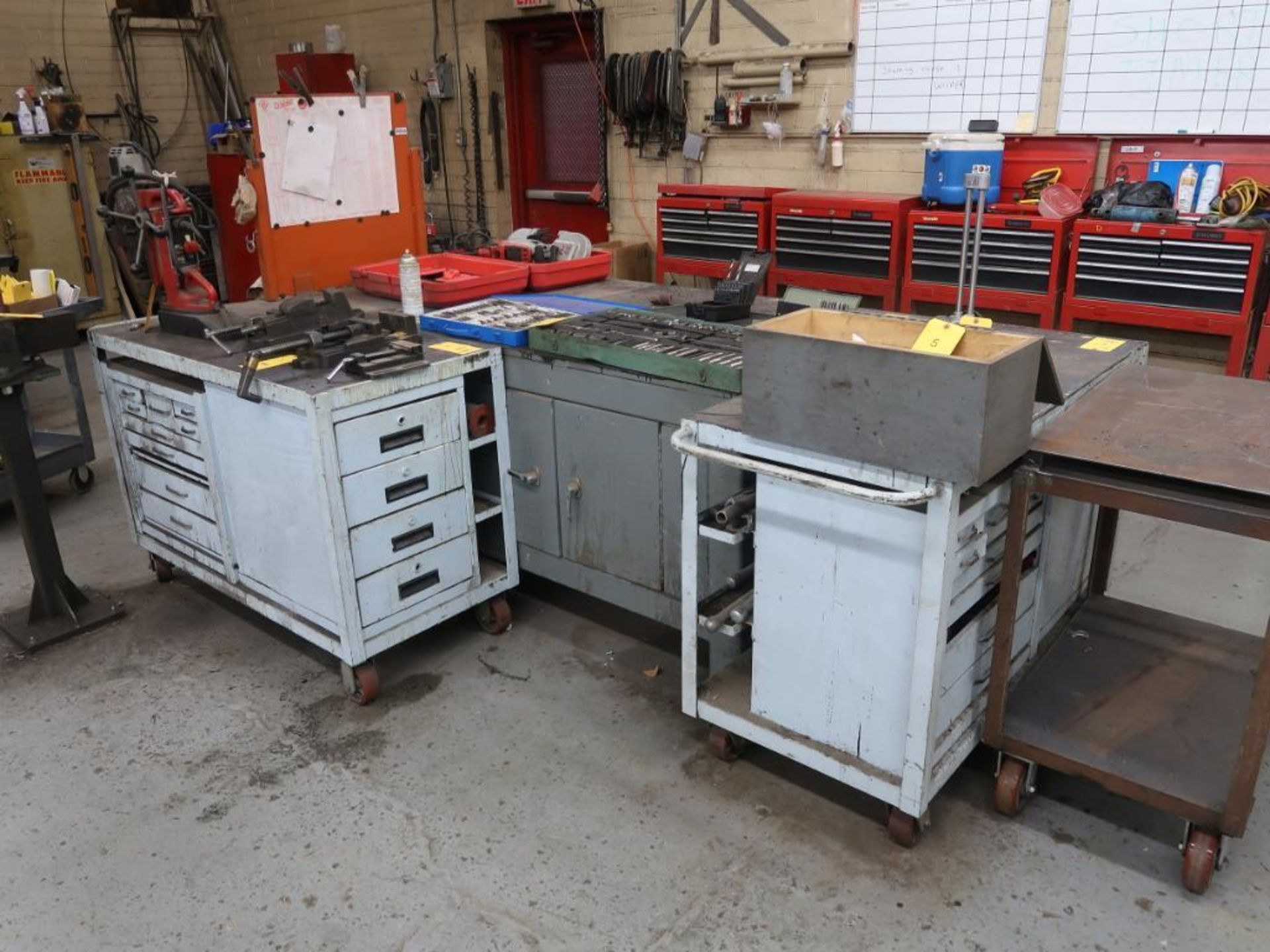 LOT: (5) Assorted Work Benches