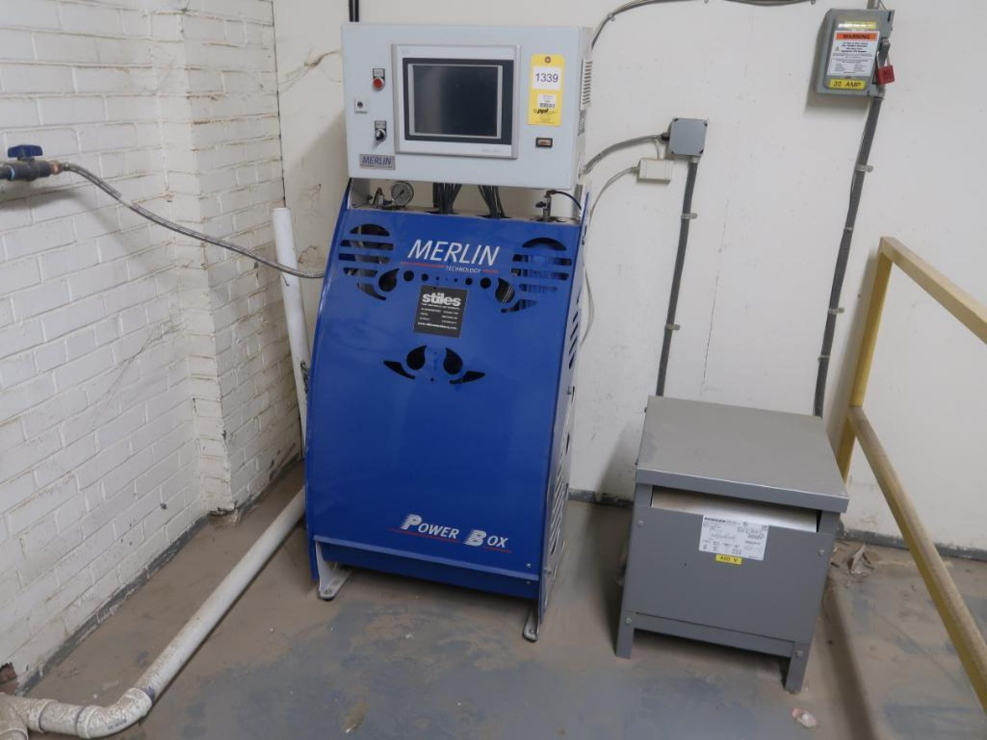 MERLIN Auto Humidification System Model 50-MS-MZ6-10/800-CB200-001, S/N SPS-MZ6-90/6-11-10-749, with - Image 2 of 5