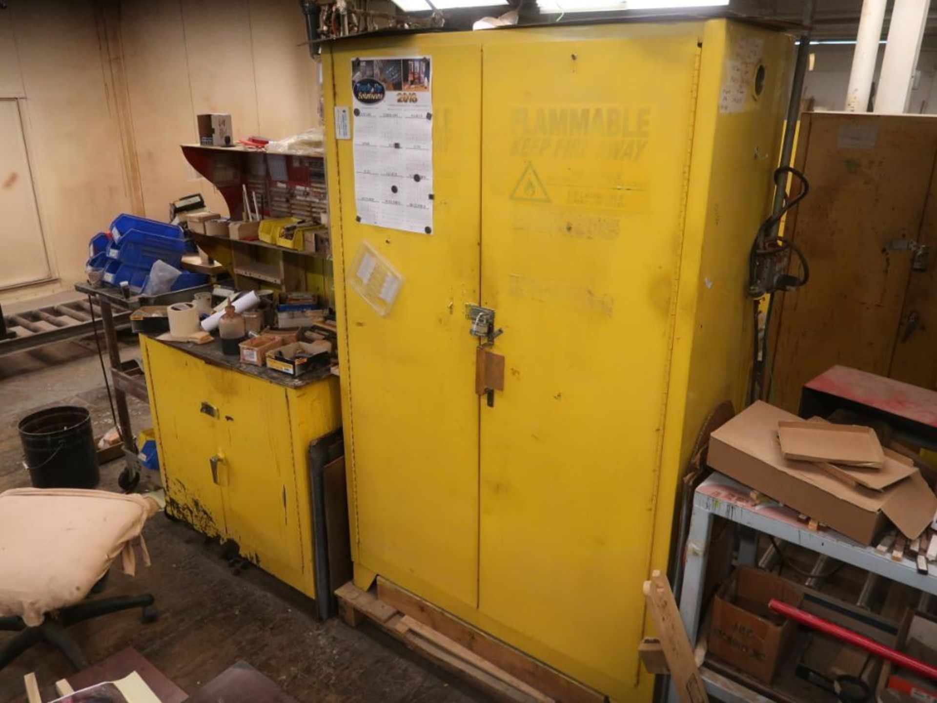LOT: (7) Flammable Storage Cabinets - Image 2 of 2