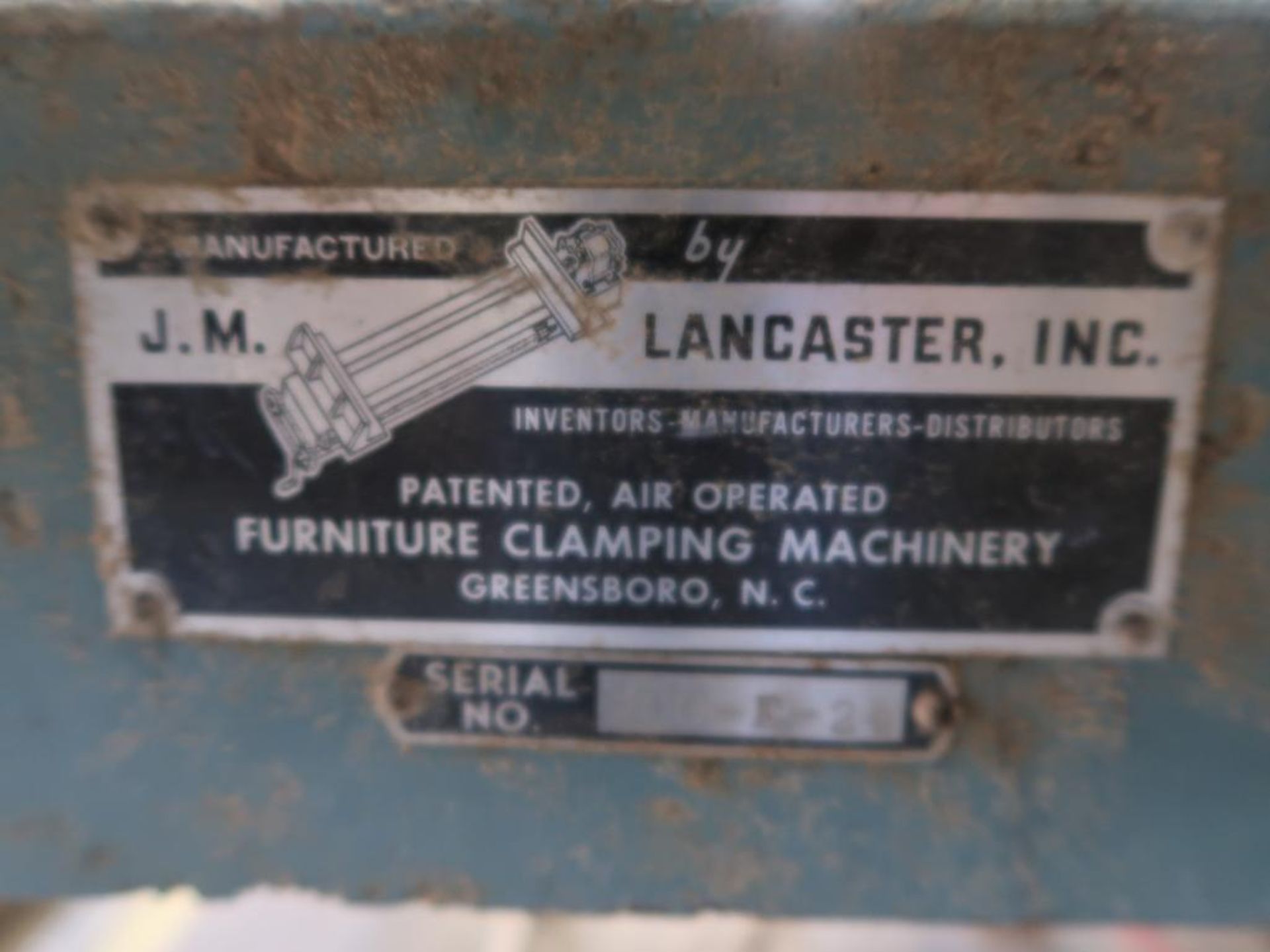 LANCASTER 52 in. x 80 in. End Clamp (#1728) - Image 3 of 3