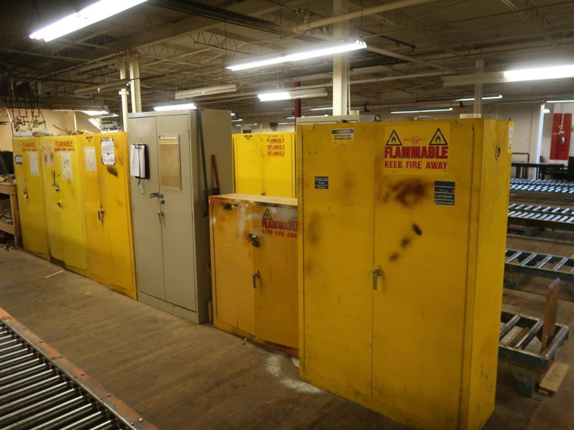 LOT: (7) Flammable Storage Cabinets