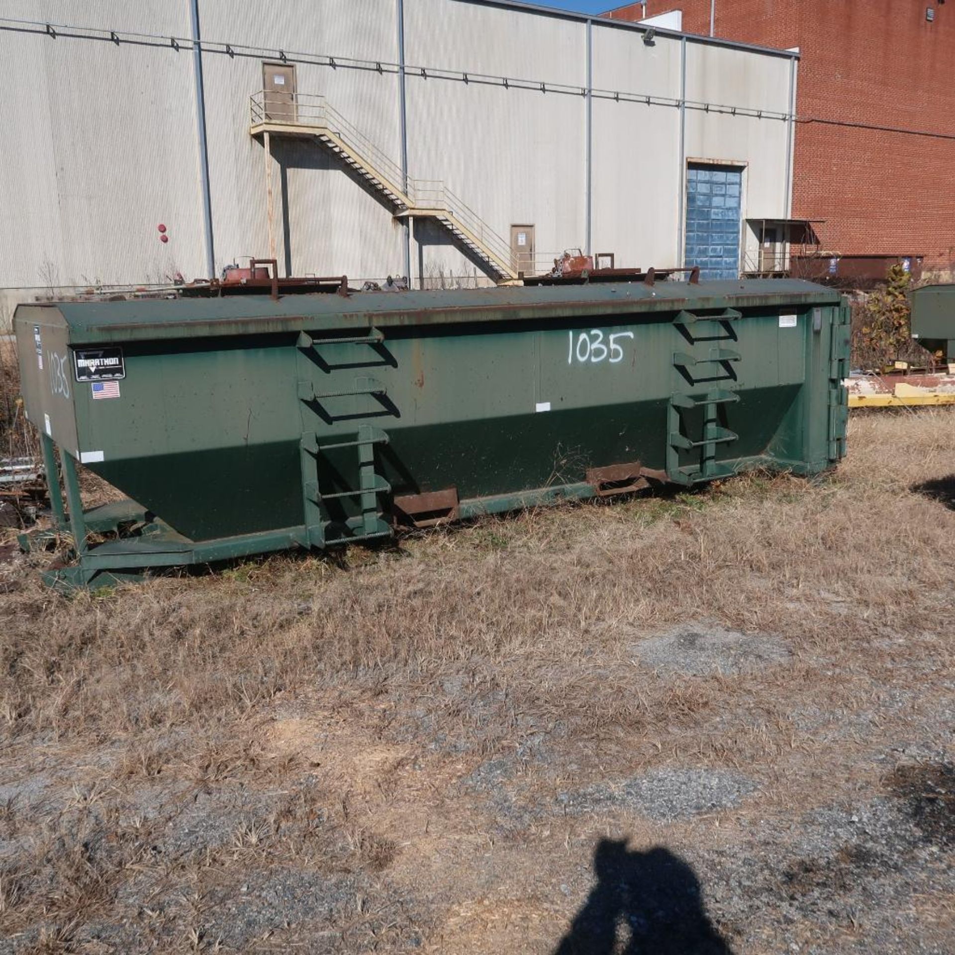 LOT: (2) Fly Ash Roll-off Containers