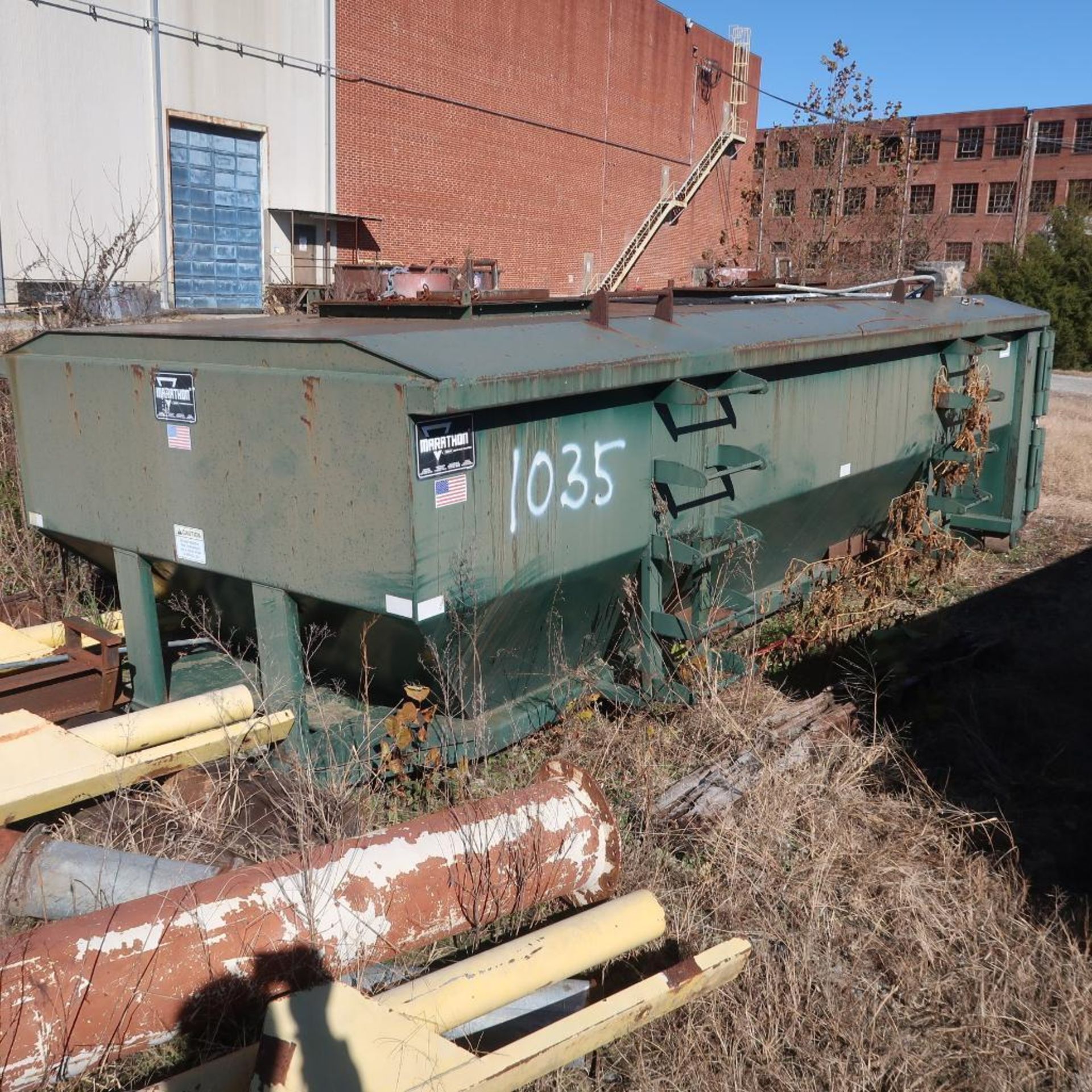 LOT: (2) Fly Ash Roll-off Containers - Image 3 of 4