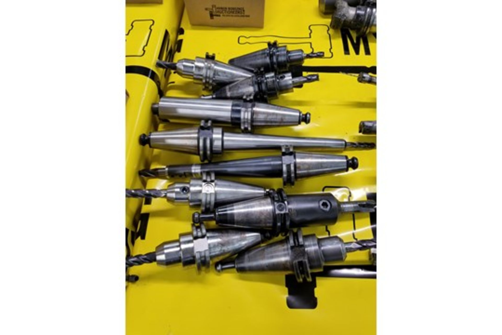 (10) ASSORTED CAT 40 TOOL HOLDERS ***LOCATED AT 3901 KRAUS LANE, HAMILTON, OH***