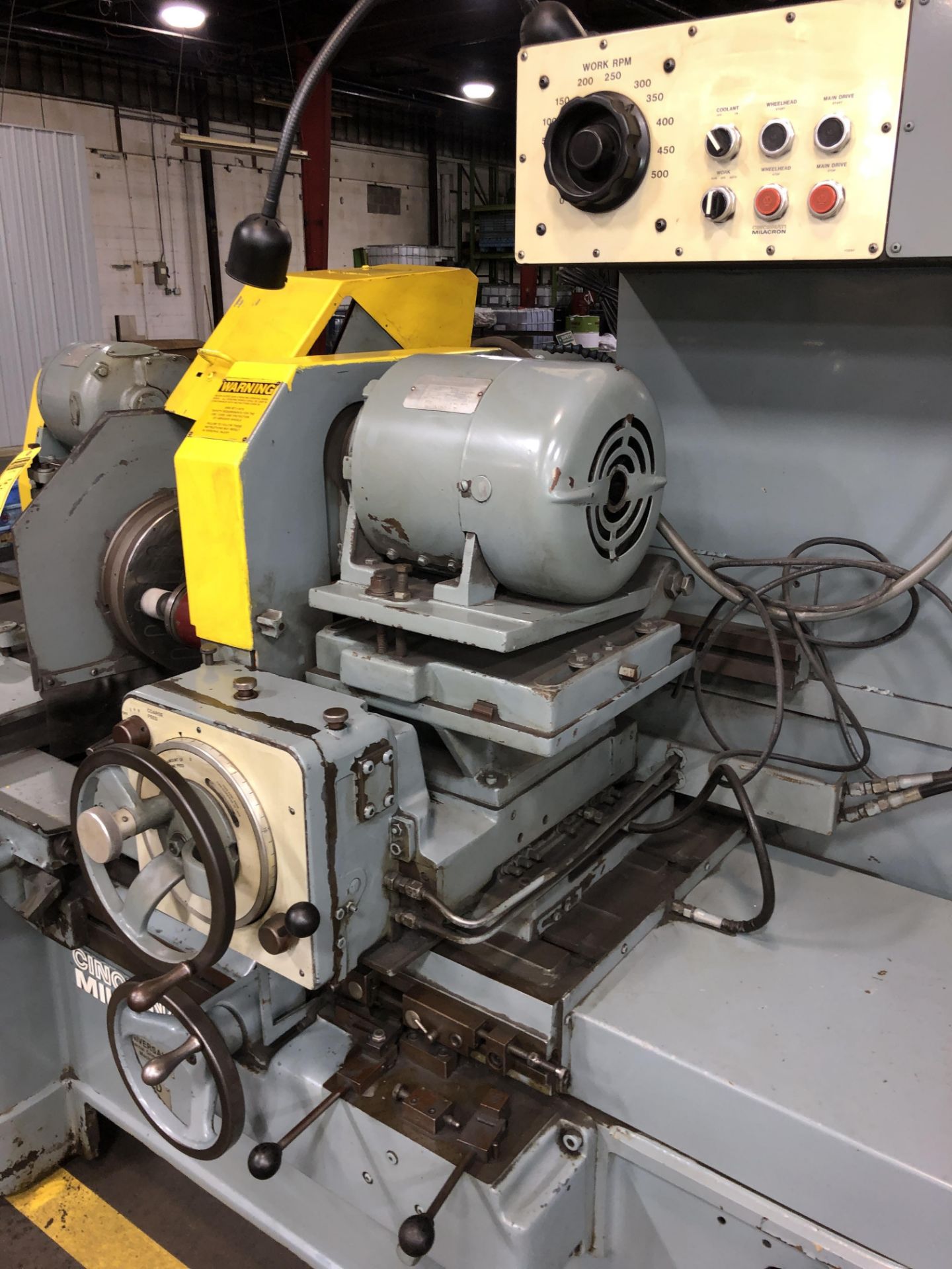 CINCINNATI MILACRON 273A UNIVERSAL GRINDER; S/N 910723A83-0123, 50-500 RPM, 12'' MAG. CHUCK, - Image 3 of 4