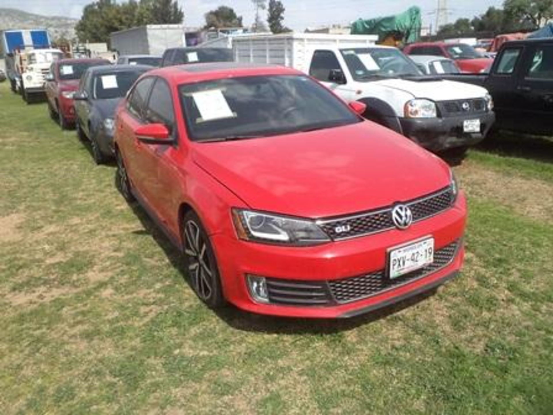 Vehículo Marca Volkswagen Jetta, Modelo 2013, Color Rojo, Located In: Estado De Mexico, Deposit - Bild 9 aus 10