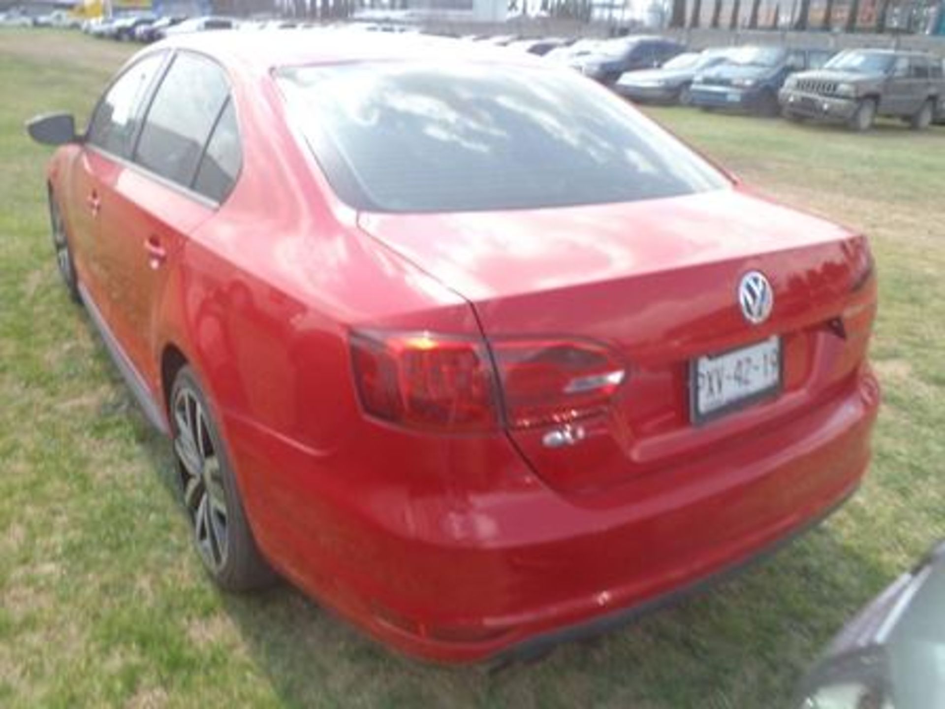 Vehículo Marca Volkswagen Jetta, Modelo 2013, Color Rojo, Located In: Estado De Mexico, Deposit - Bild 10 aus 10