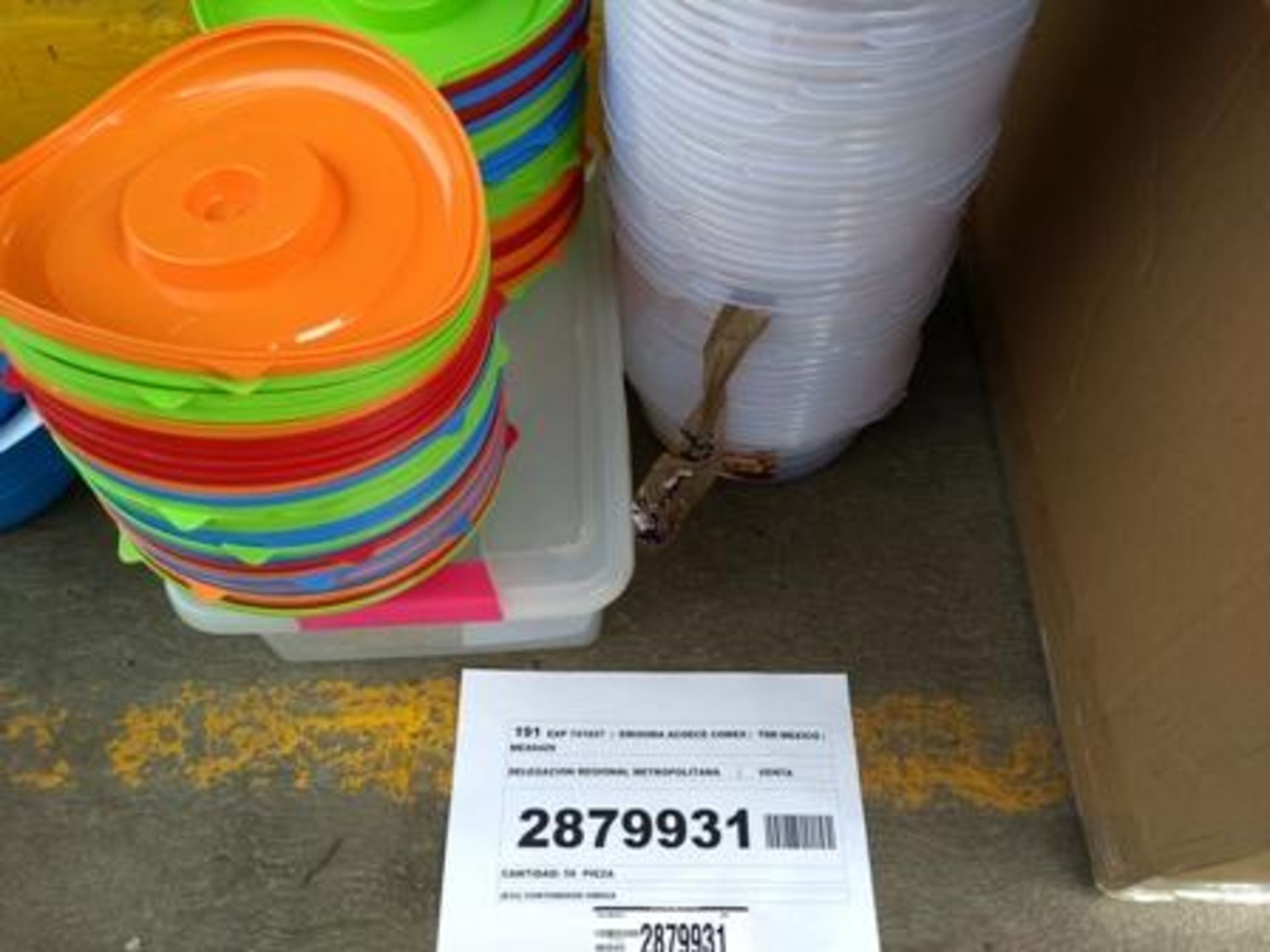 Lote De Aproximadamente 2,800 Utensilios Plásticos Para El Hogar., Located In: Estado De Mexico,