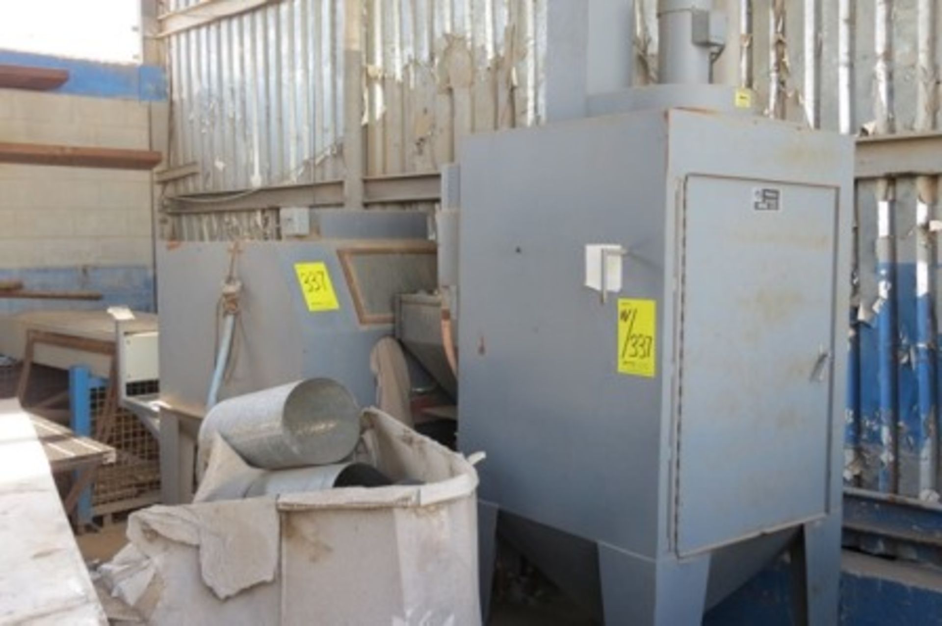 Trinco 48X48SL-PC s/n 63397_6, shot blasting machine, DP850 dust collector - Image 2 of 7