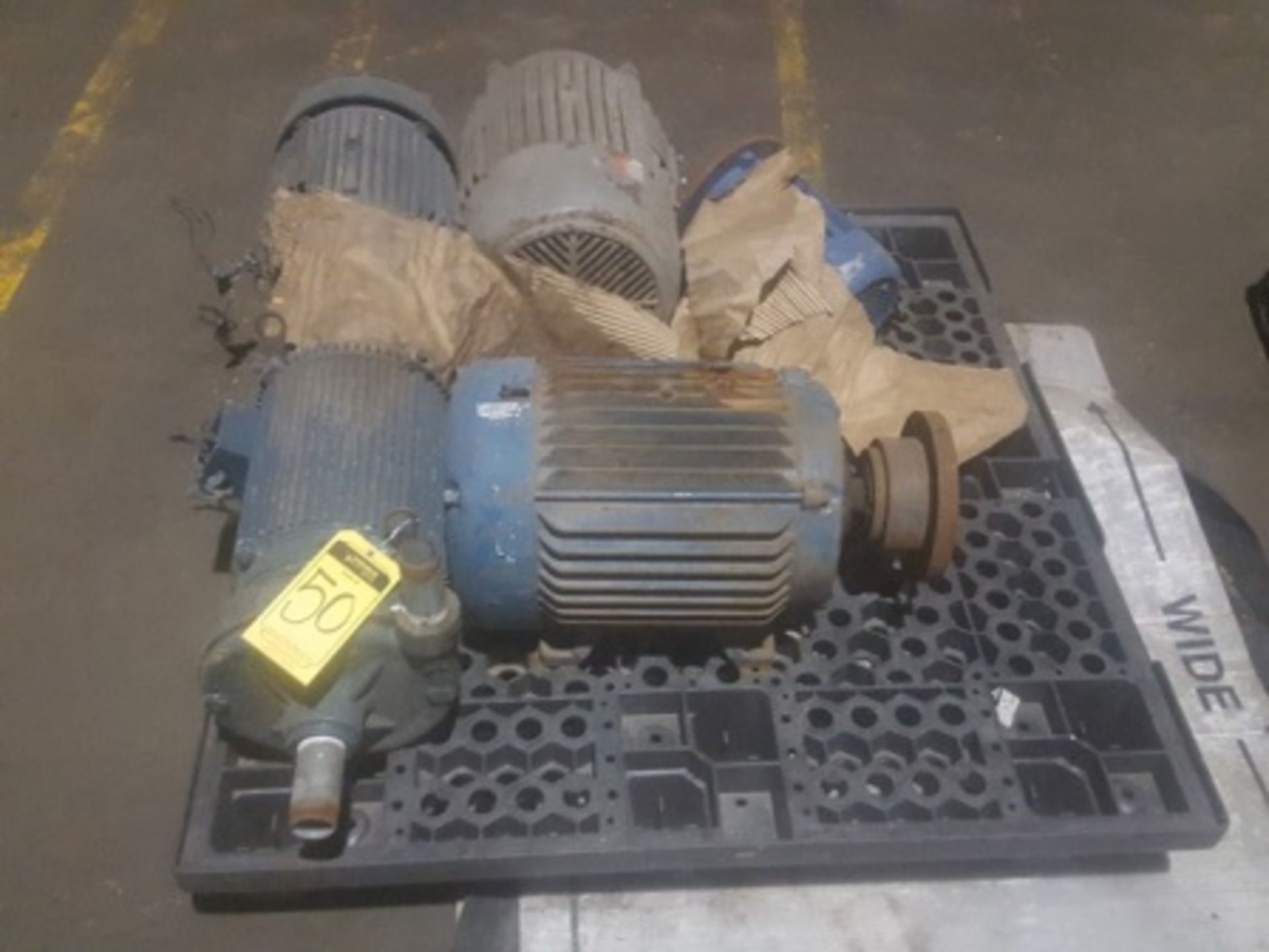 (4) Electric motors 2 to 10 hp, centrifugal pump 2 hp - Image 2 of 3