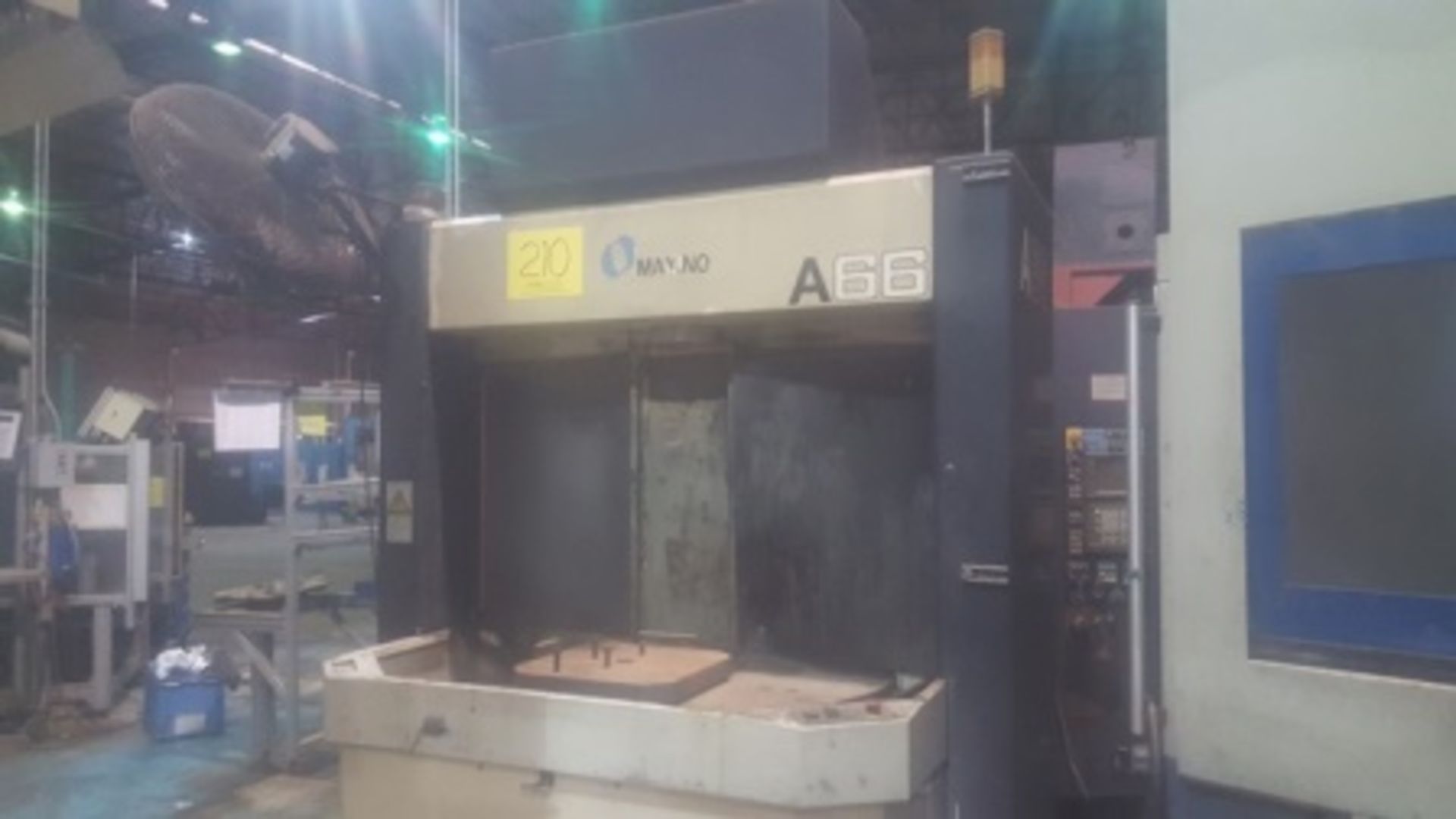 Makino A66 s/n MM-0240, CNC horizontal machining center