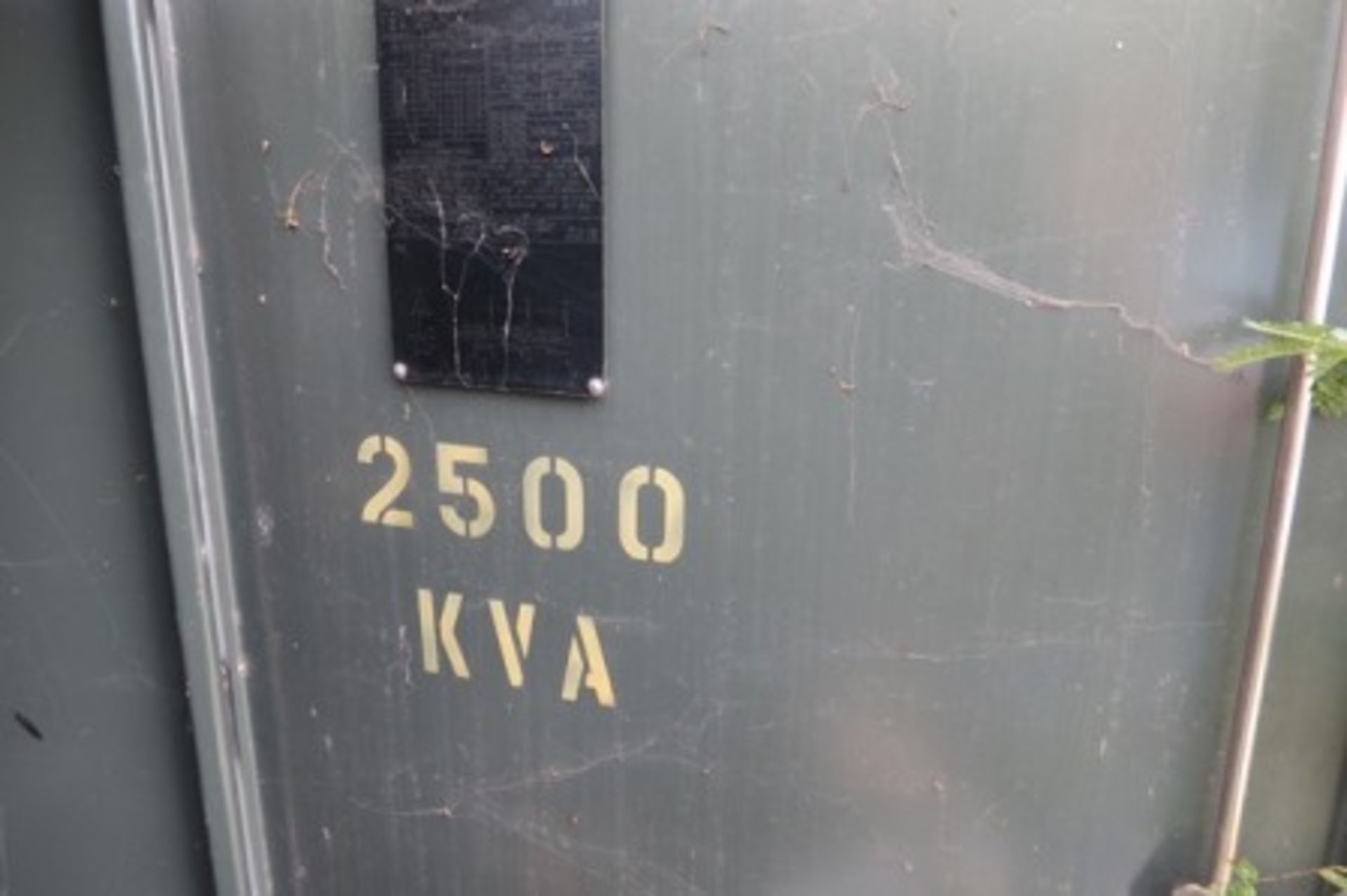 SquareD 2500 kVA transformer, oil cooled - Image 8 of 8