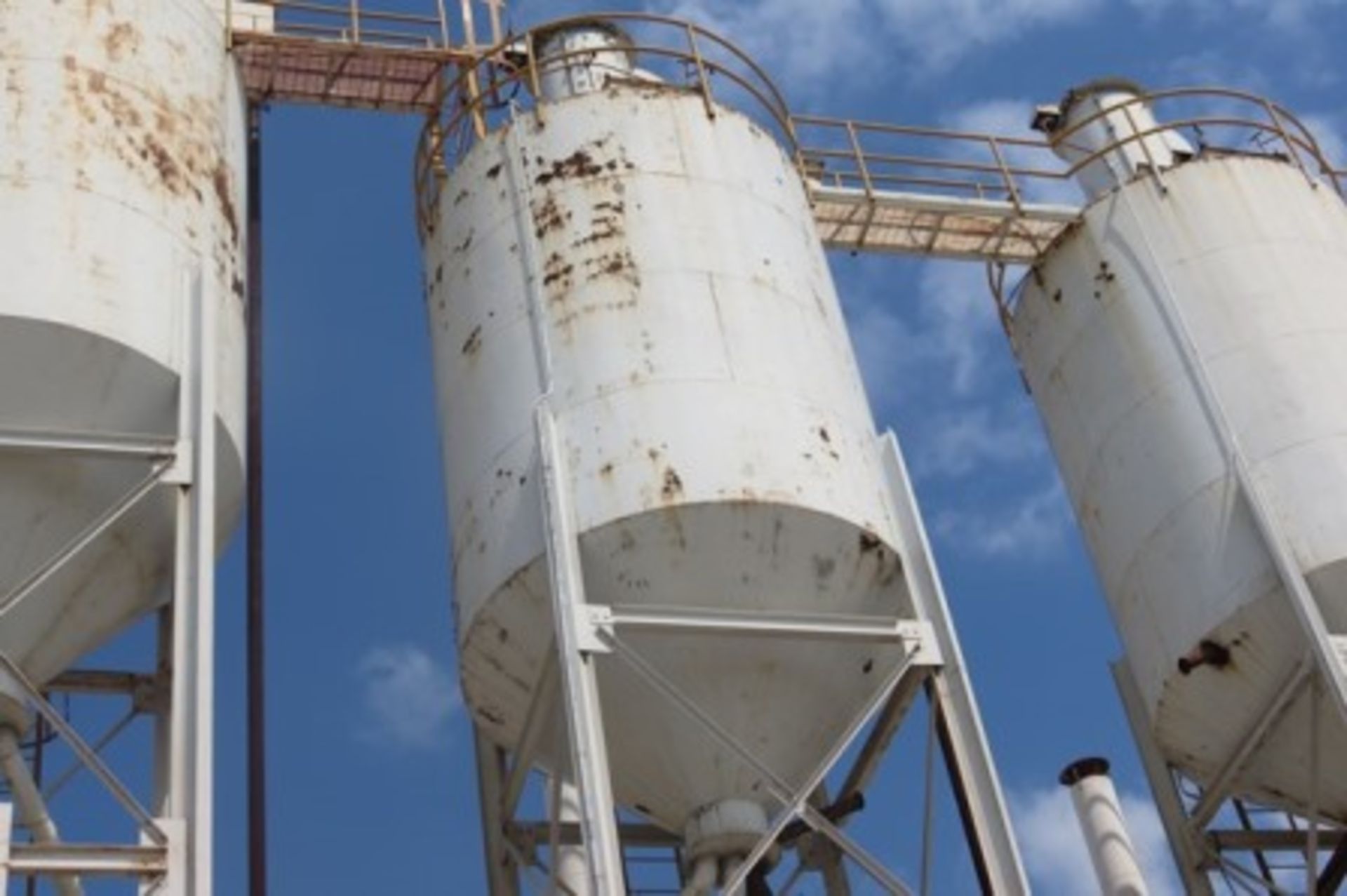 Foundry sand silo, 8" I beam structure - Image 6 of 7