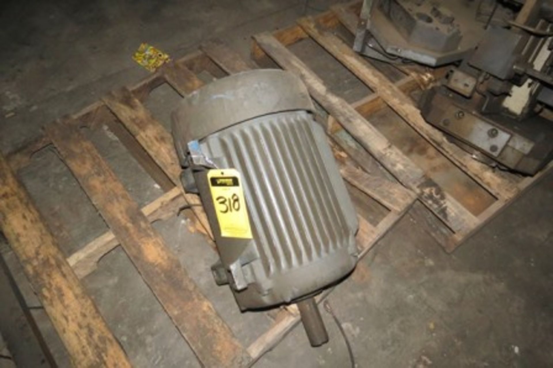 Electric motor 50 hp. Spare parts for die casting machines. Belt conveyor