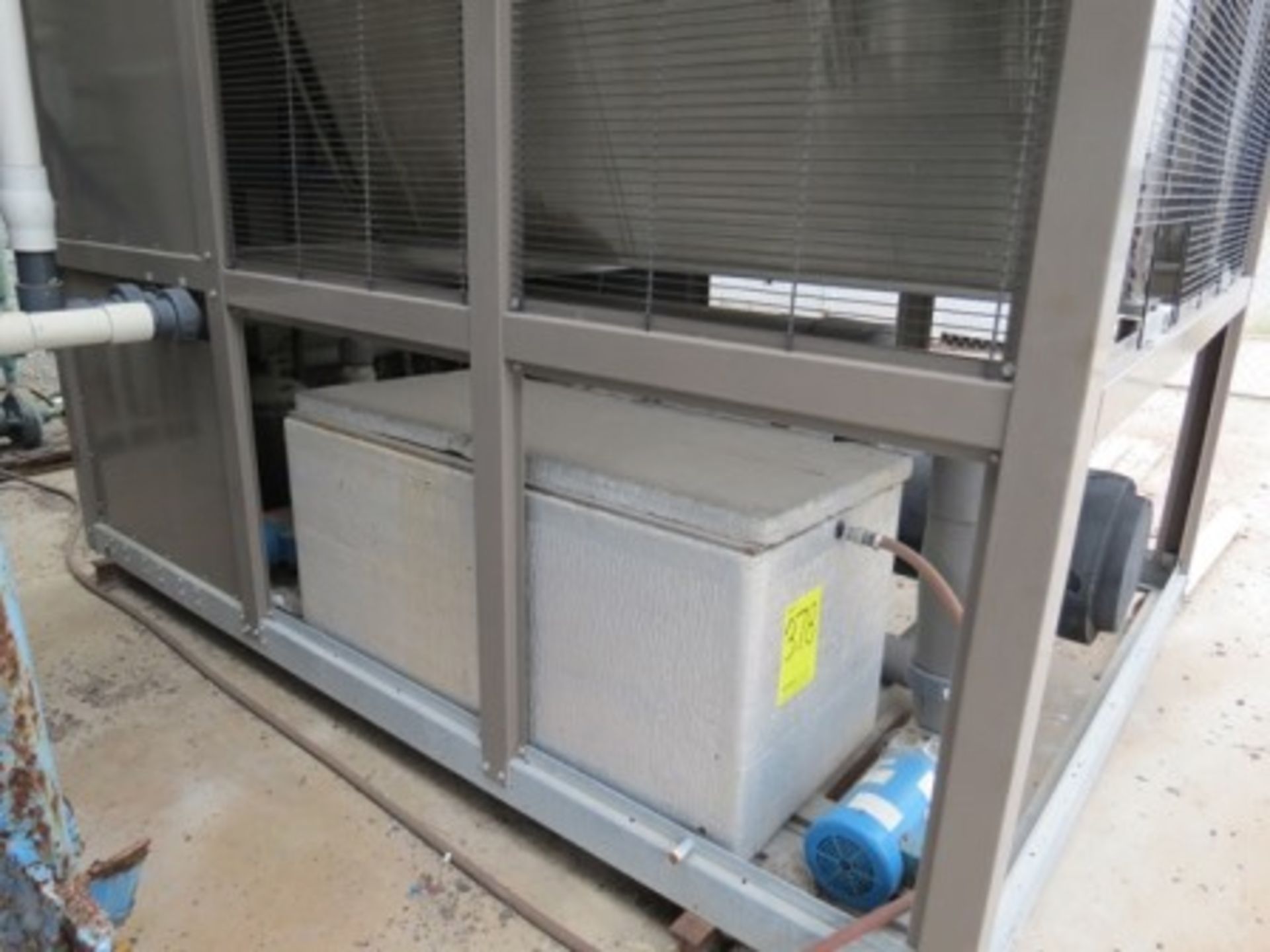 Eco Green chiller, (4)air compressors, (5)5hp pumps and structure. - Image 16 of 17
