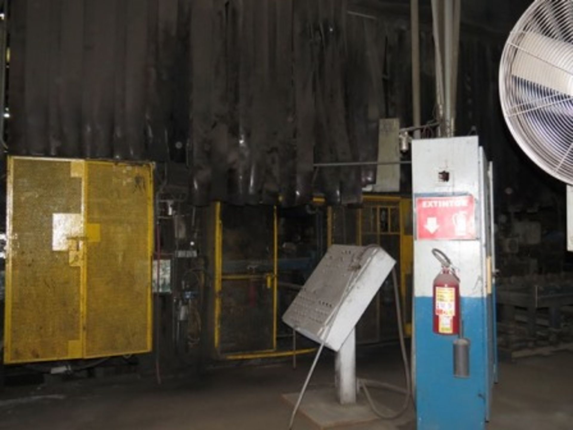 Die Casting line, Approx. (150)molding transport cars, (1)shot blasting machine, hoists, beam es… - Image 73 of 98