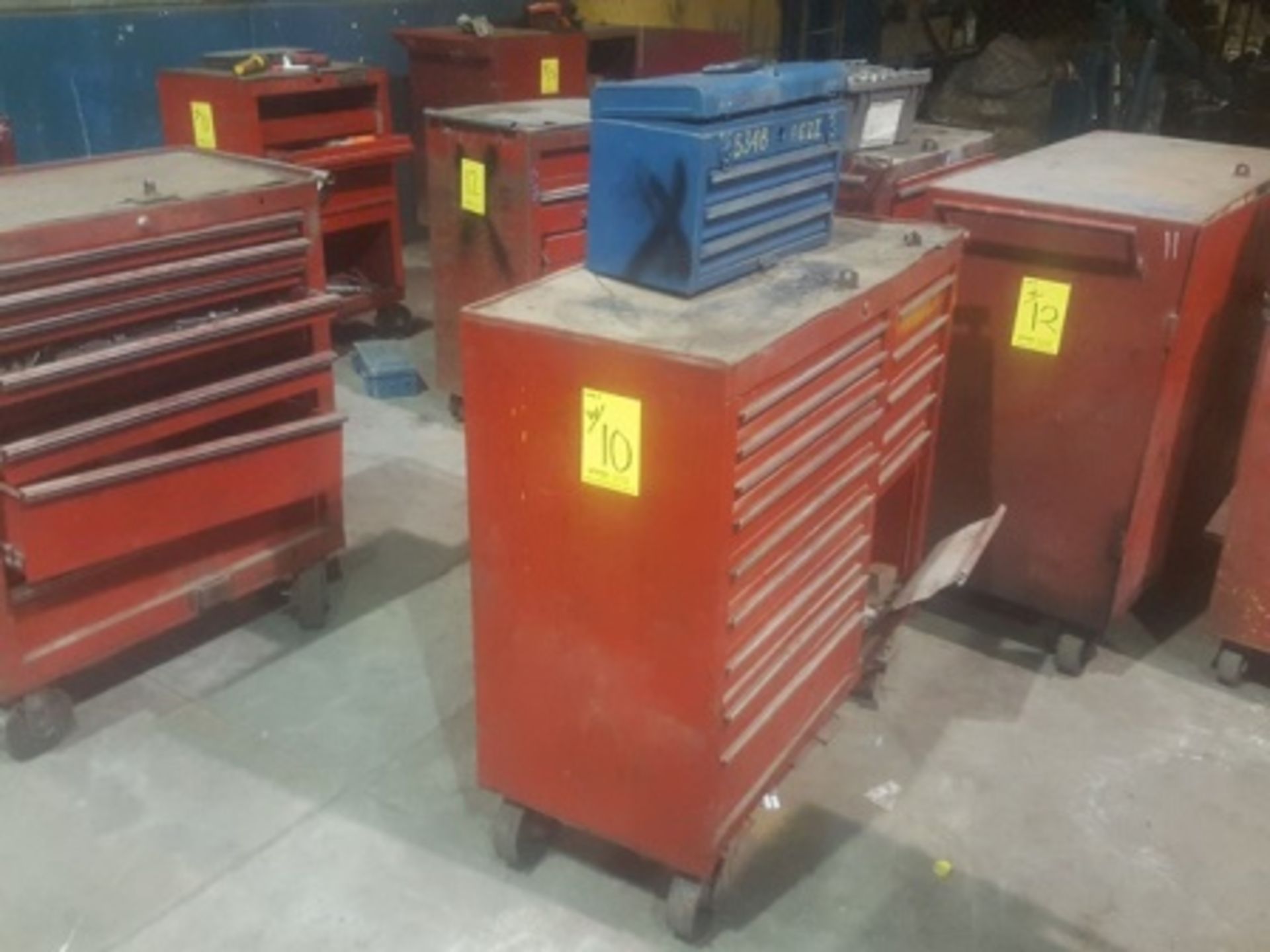 3 Tool cabinets, on casters - Image 4 of 4