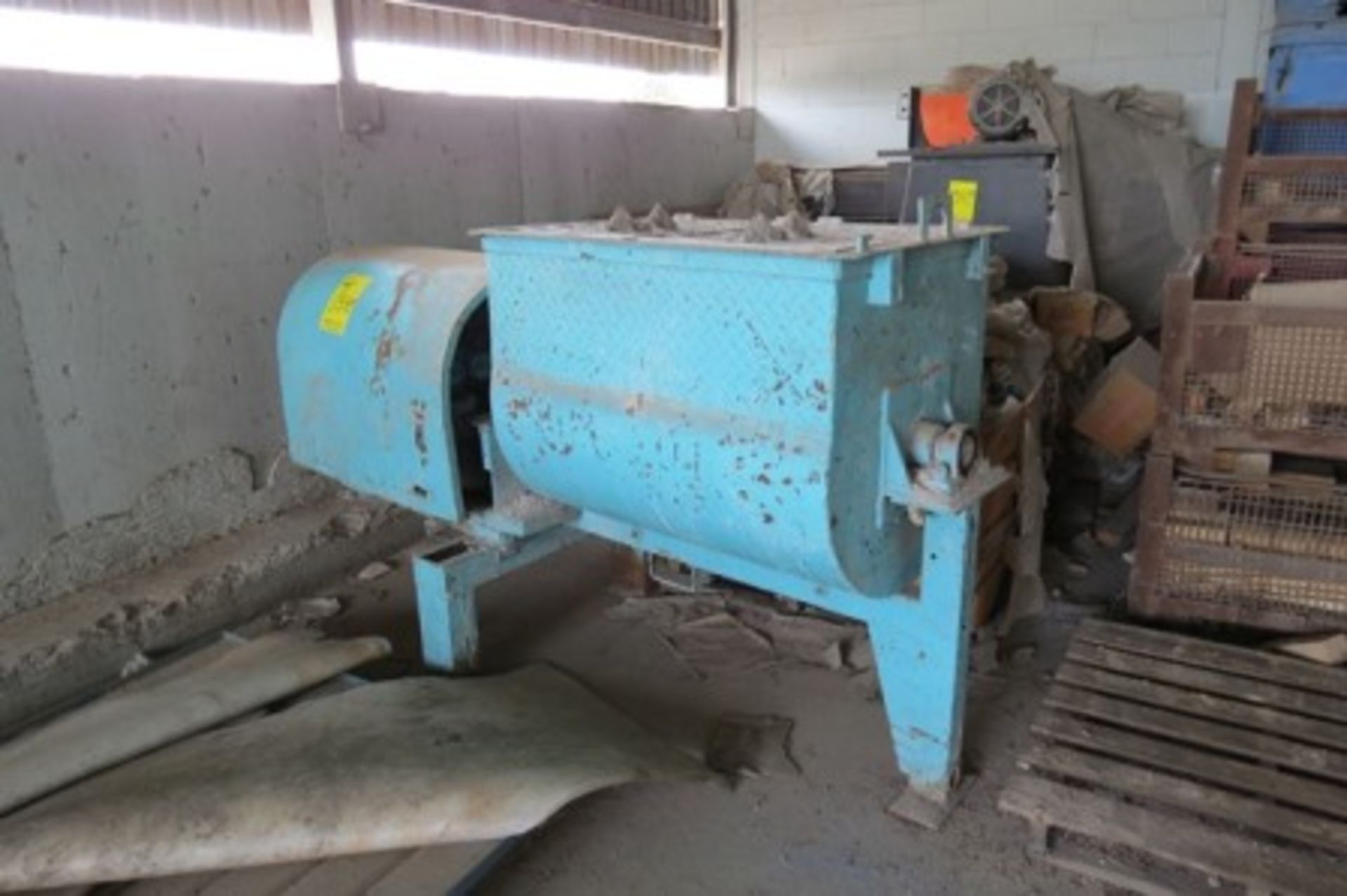 Ribbon mixer. Refractory bricks. Belt grinder. Reverberatory furnace. Cabinets with tools - Image 4 of 13