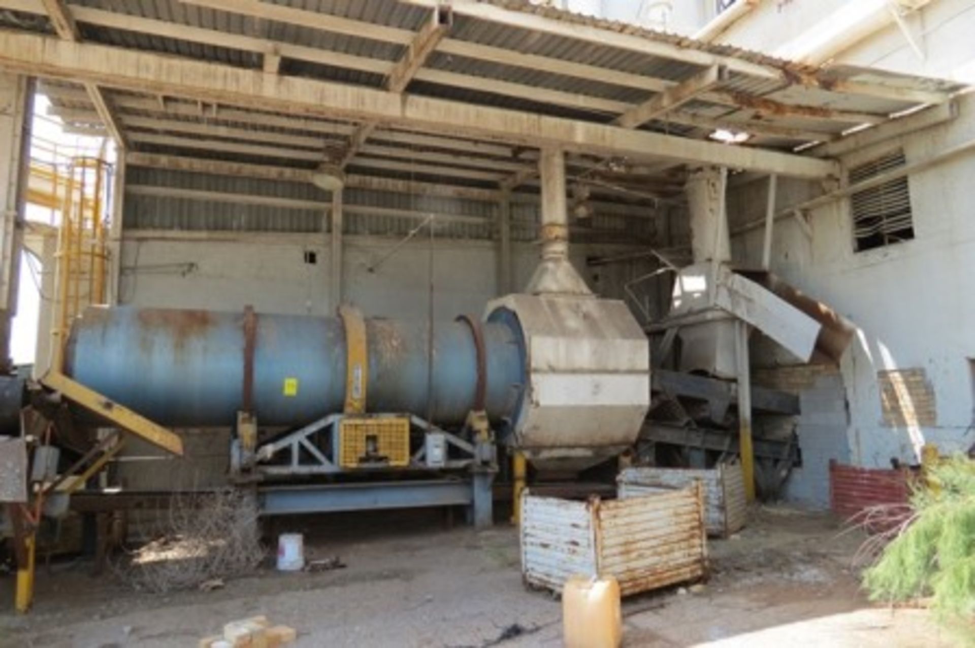 Dust collector, with 2 150 hp centrifugal blowers, filters, ducts, cooling tower - Image 36 of 46