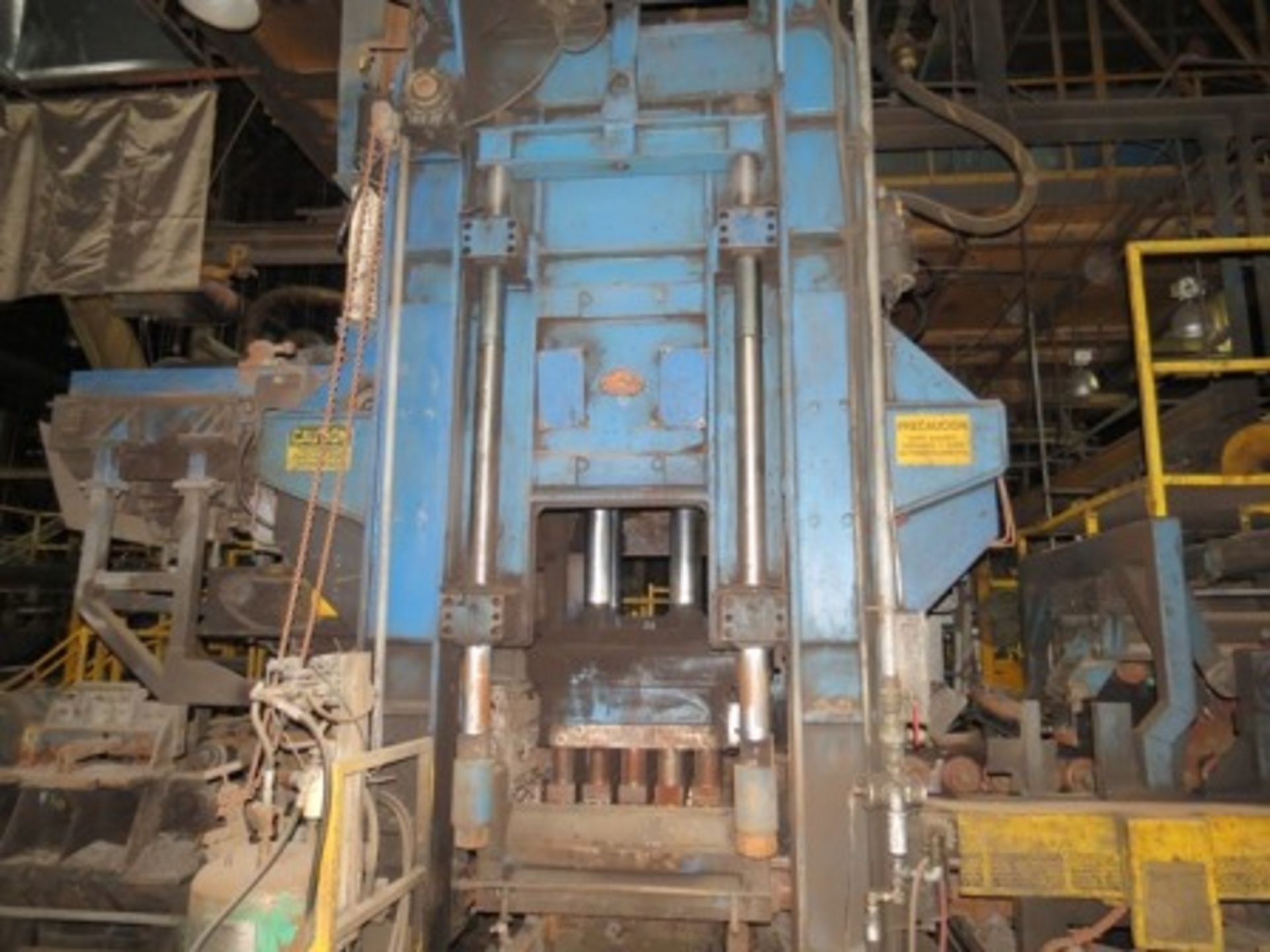 Die Casting line, Approx. (150)molding transport cars, (1)shot blasting machine, hoists, beam es… - Image 64 of 98