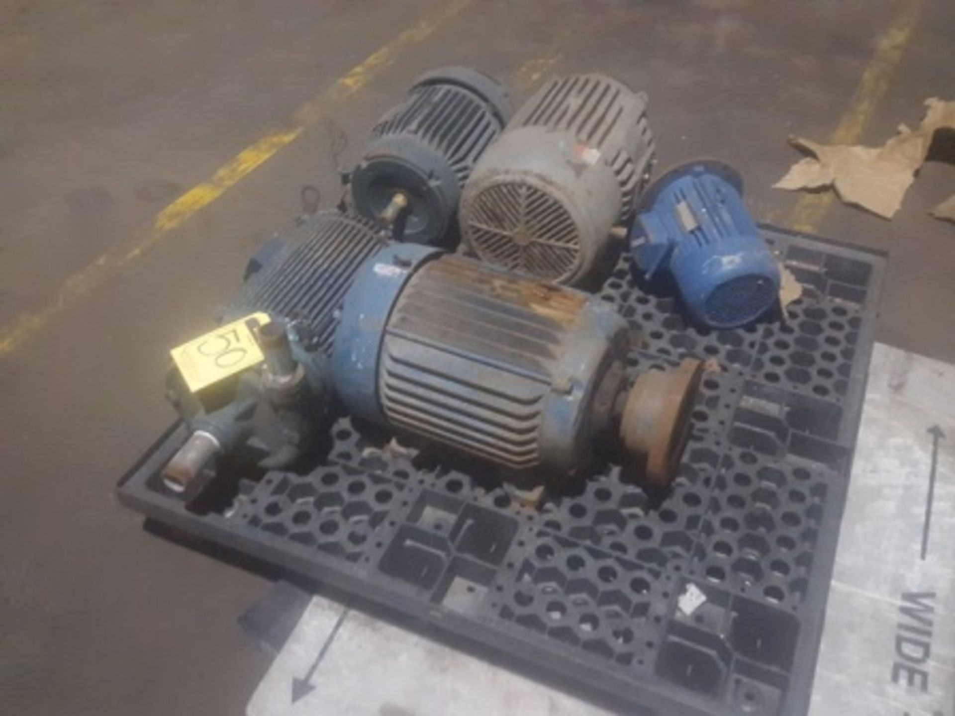 (4) Electric motors 2 to 10 hp, centrifugal pump 2 hp - Image 3 of 3