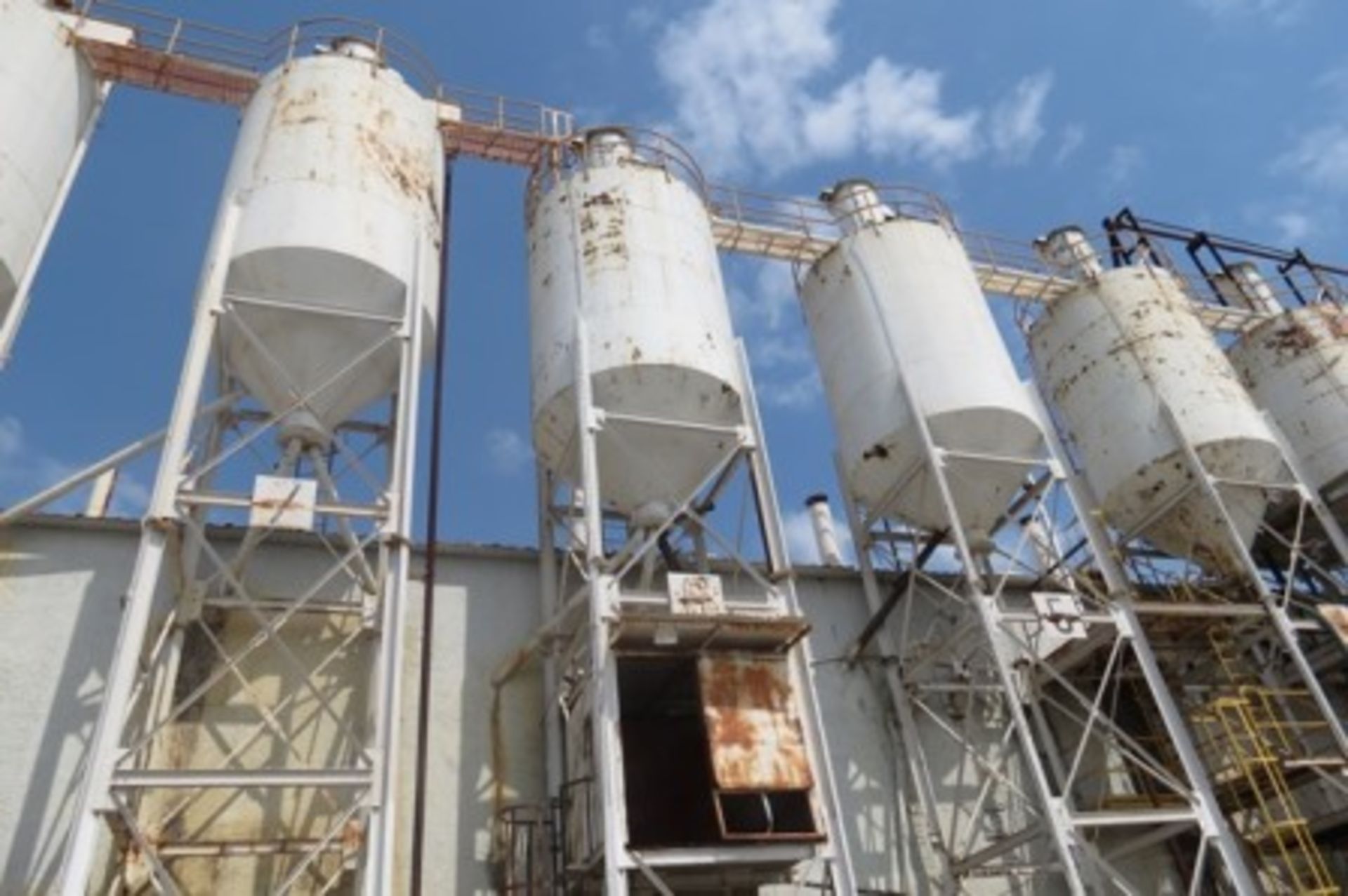 Foundry sand silo, 8" I beam structure - Image 5 of 7