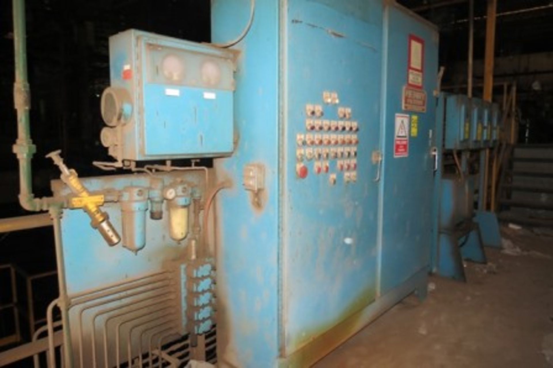 Pump control panel, four 100 A circuit breaker - Image 4 of 7