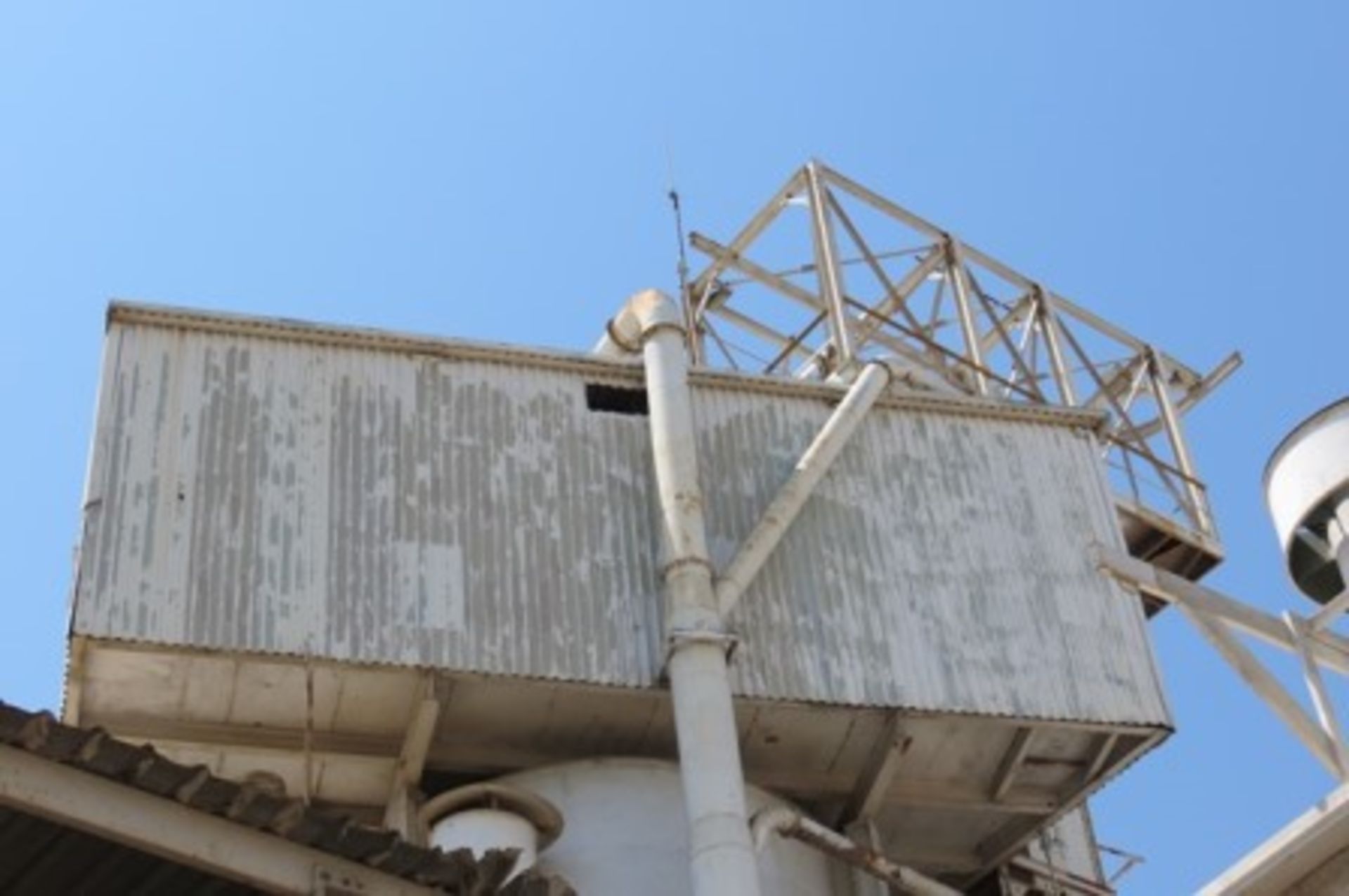 Dust collector, with 2 150 hp centrifugal blowers, filters, ducts, cooling tower - Image 38 of 46