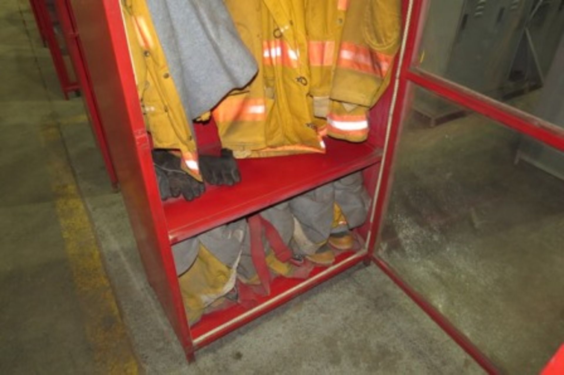 (2) Cabinets with firefighting gear. Cabinet with first aid gear - Image 5 of 11