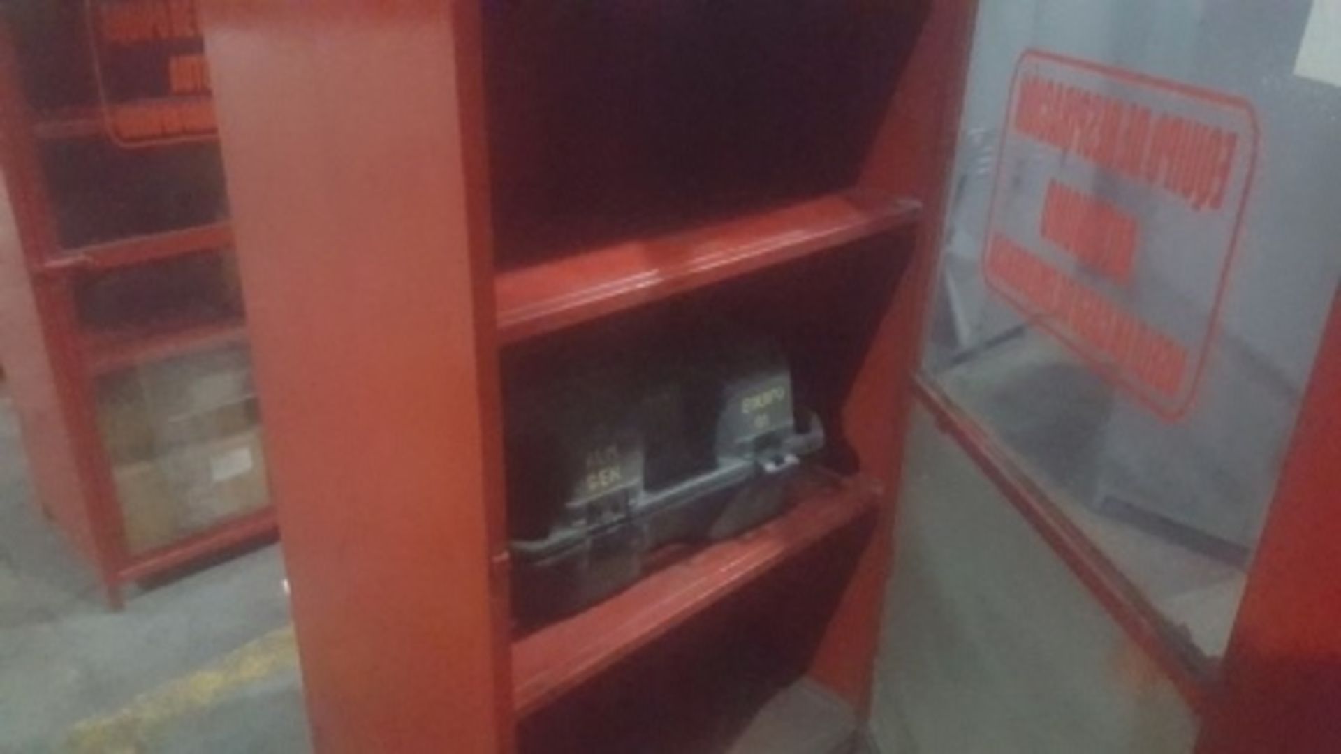 (2) Cabinets with firefighting gear - Image 12 of 16