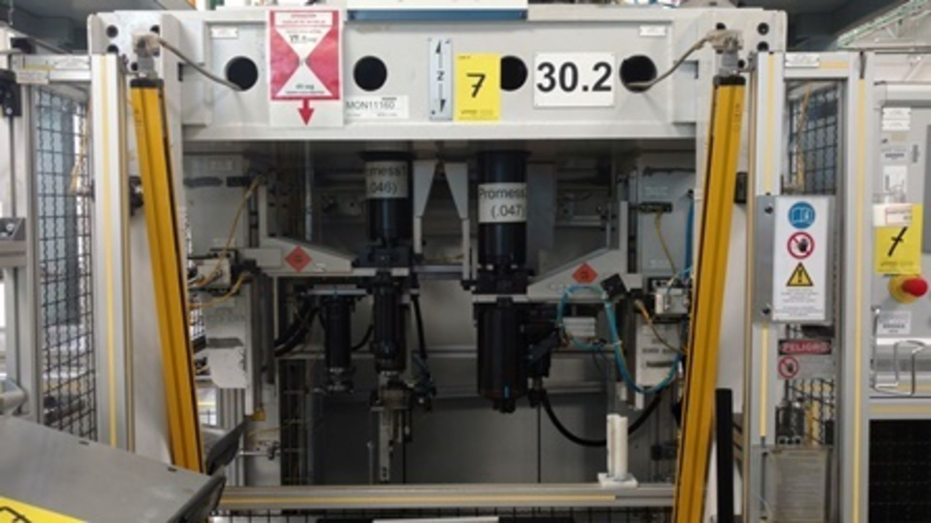 Semi-automatic station [Op 30] for arrows and gears assembly; including (3) roller conveyo… - Image 5 of 11
