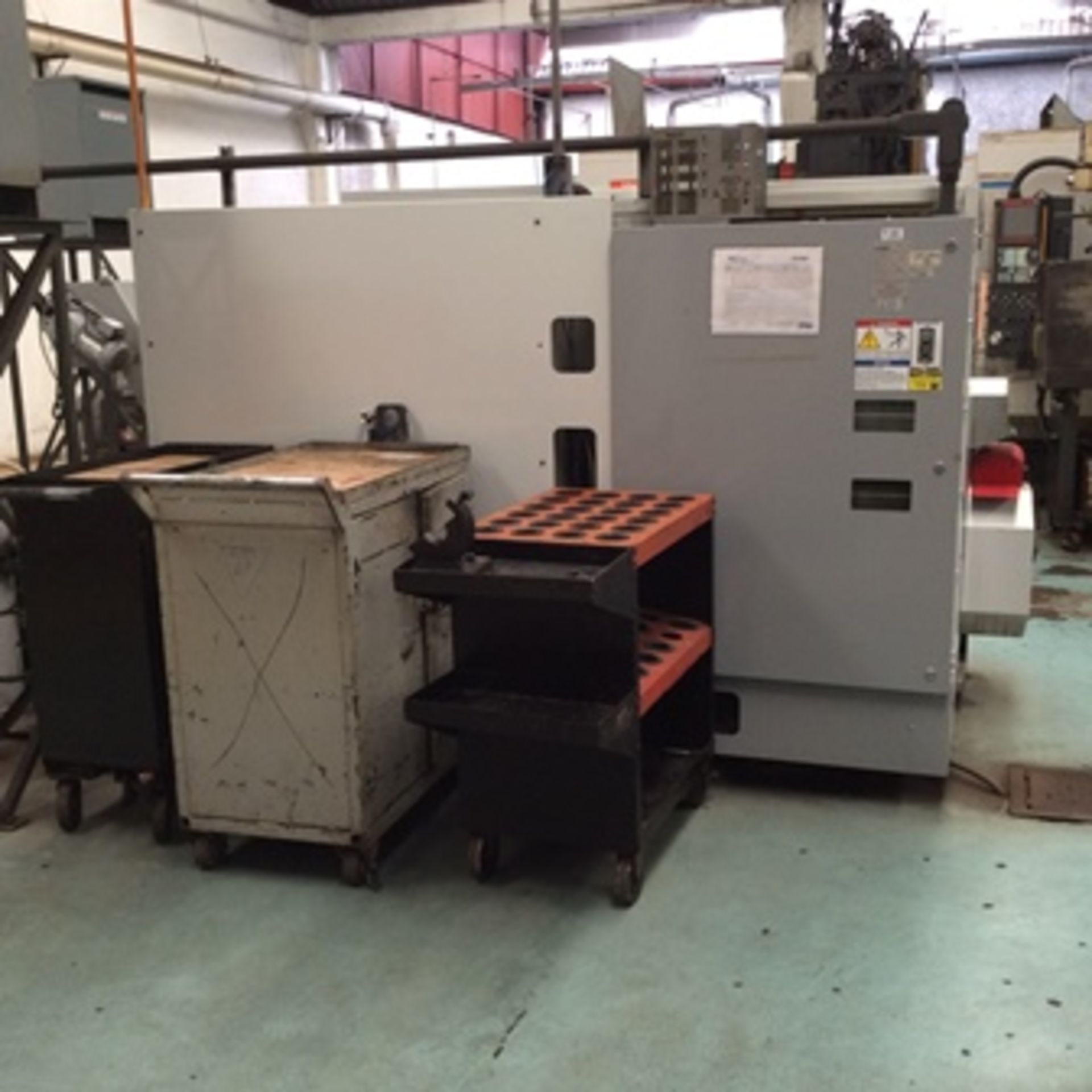 2009 Haas CNC Lathe, model: SL20B series 3084759, MFG: 05/09, voltage 195/260, 30 Hp Big Bore wi … - Image 7 of 9