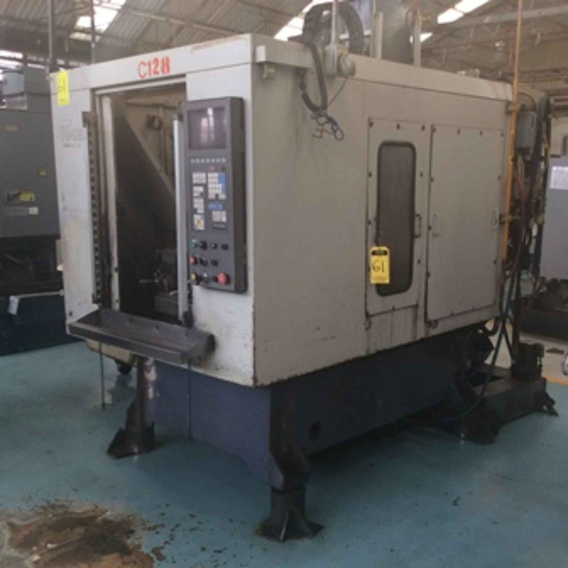 Brother CNC Tapping Center, model TC-323 series 111162, with 10 tool changer, double pallet, saf … - Image 2 of 12