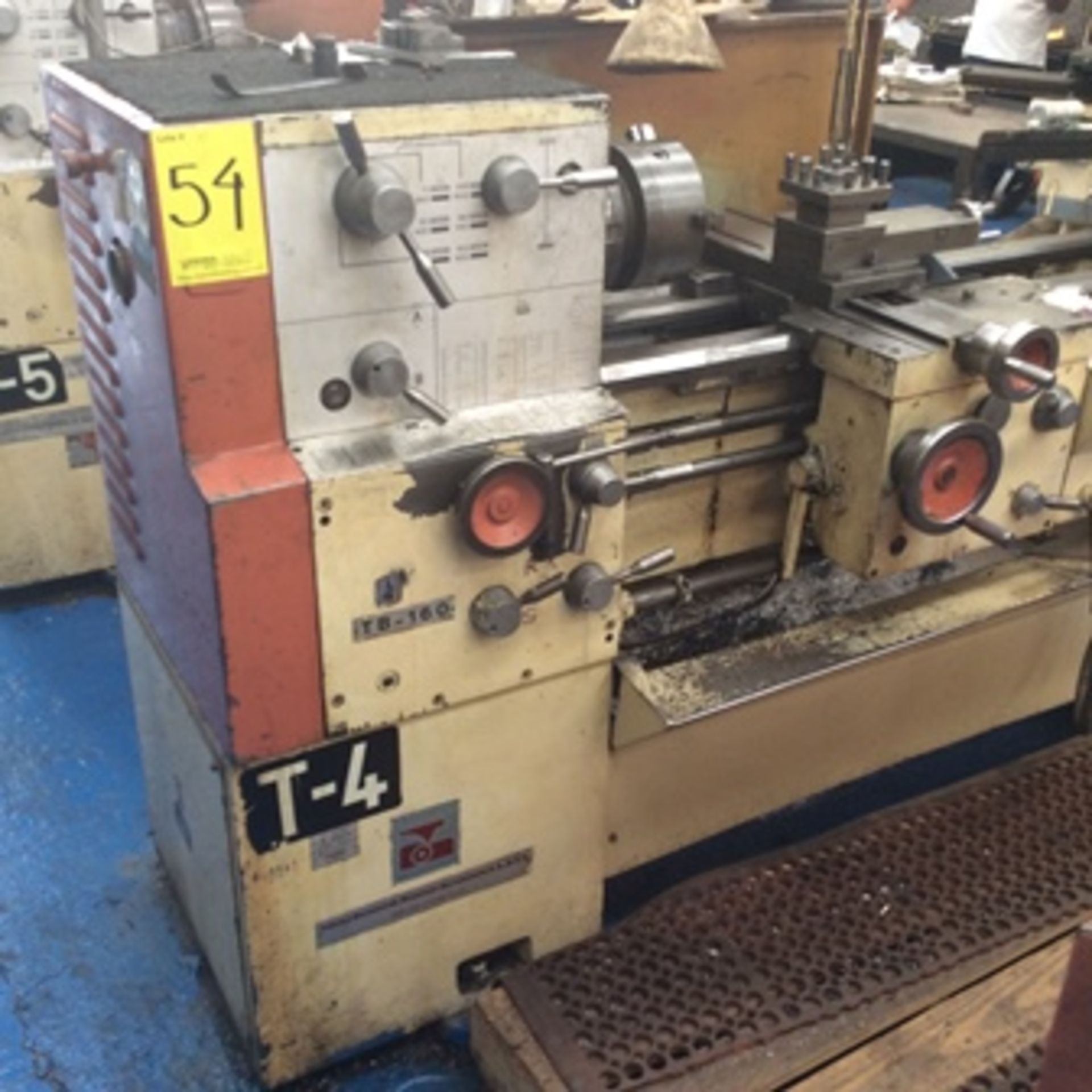 Fanamher lathe, model TB-160 series 01607182, 8" Swing and 1.00 m between Centers … - Image 5 of 11